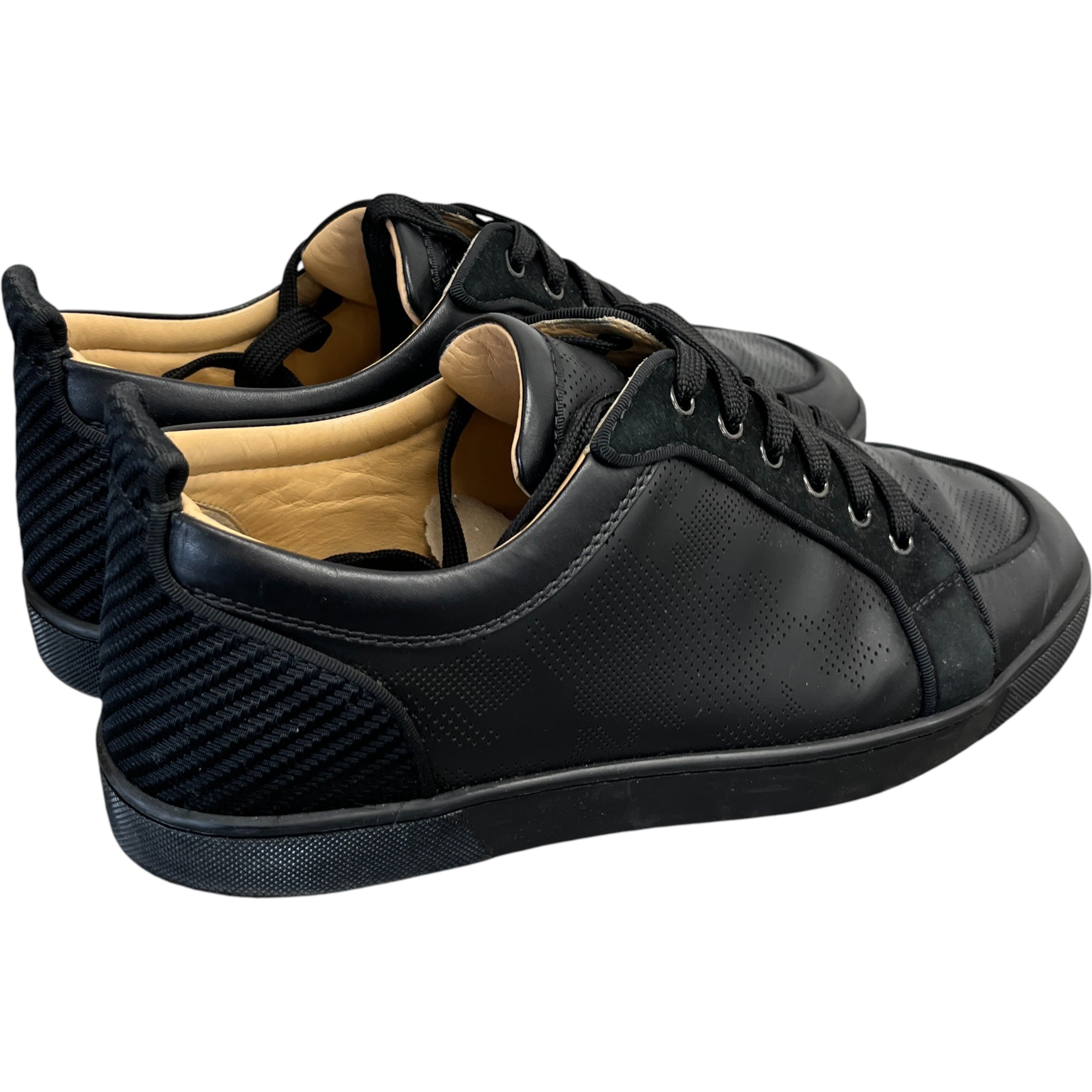 Men's Louis Junior Low Trainers Black Size EU 44 / UK 10