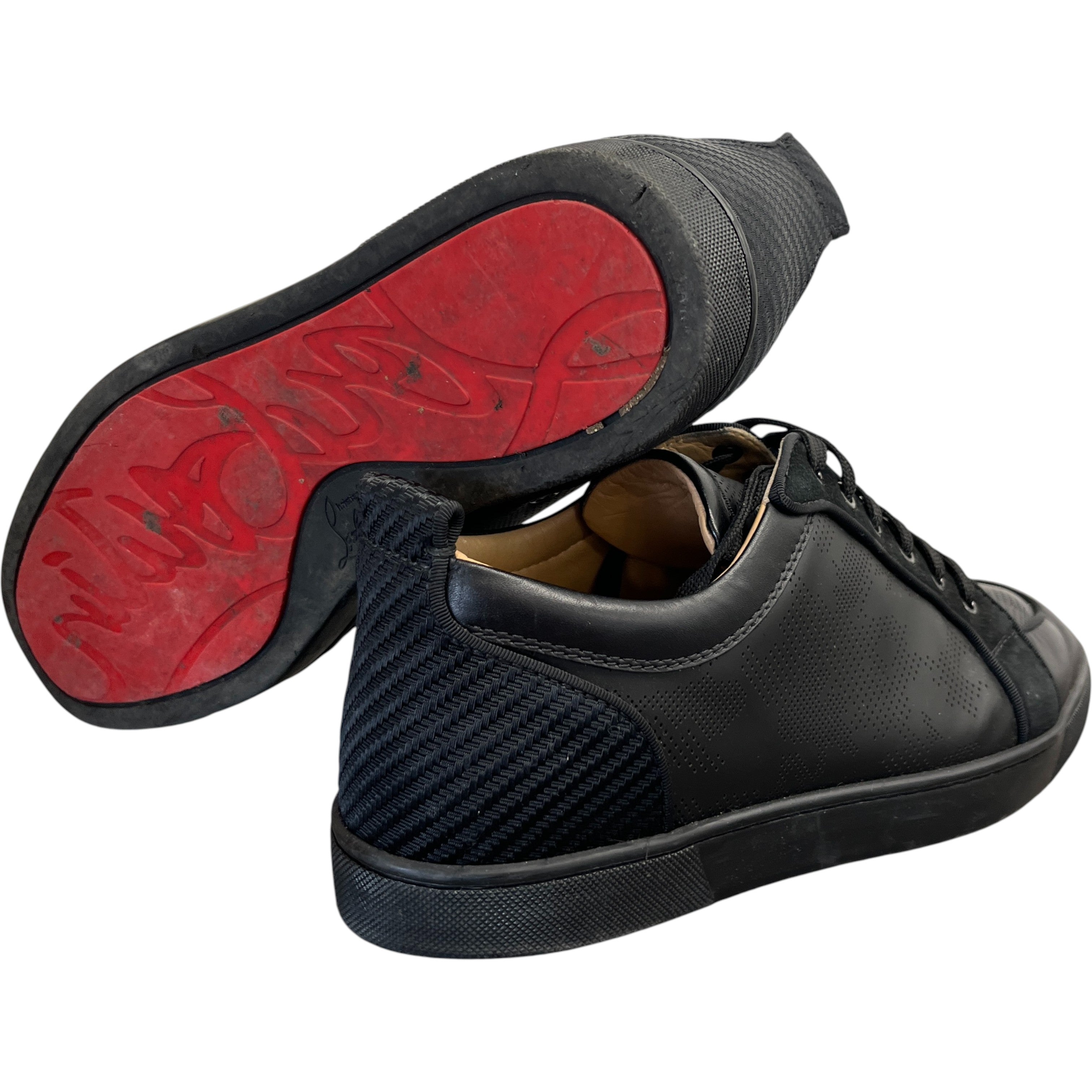 Men's Louis Junior Low Trainers Black Size EU 44 / UK 10