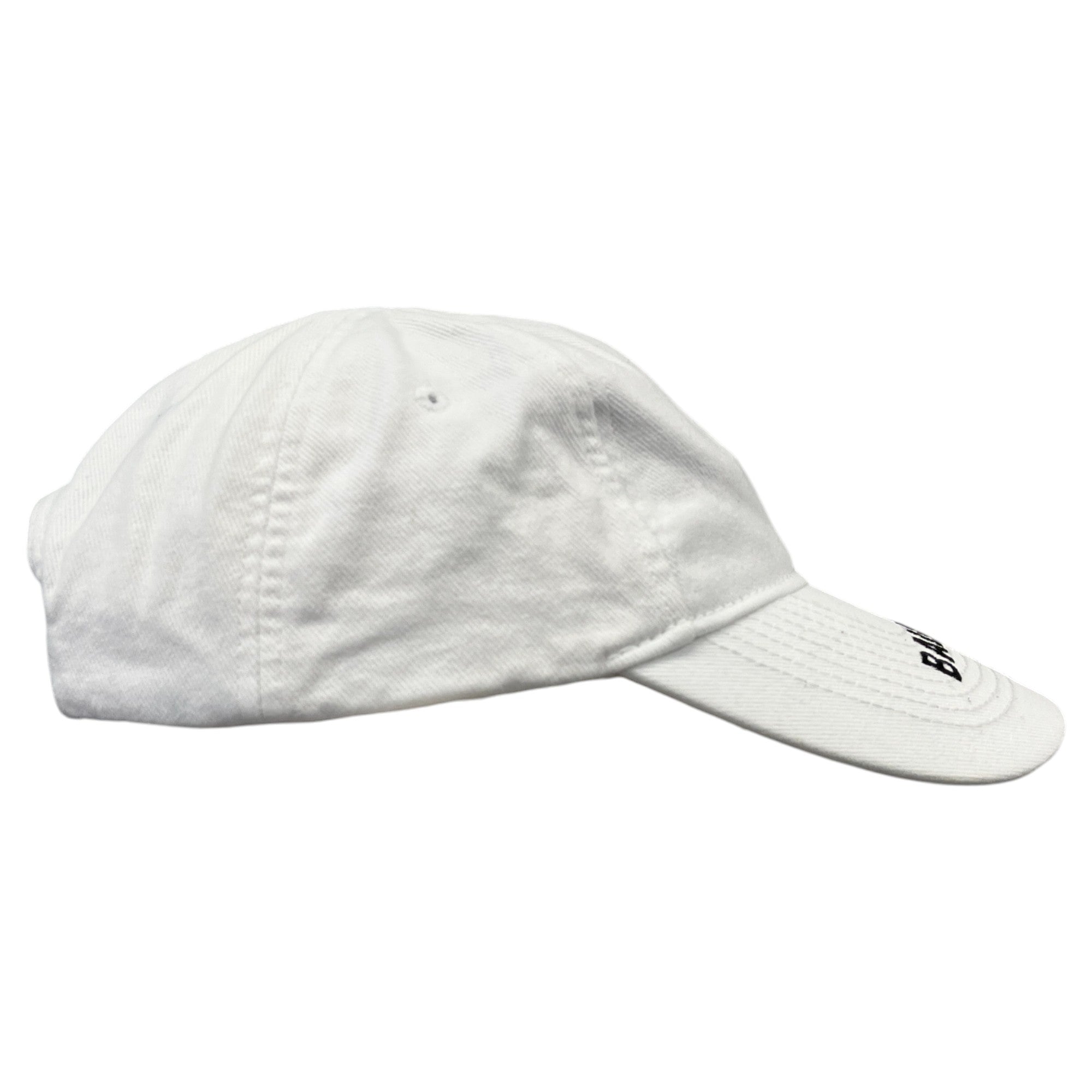 Men's Embroidered Logo Cap White Size L