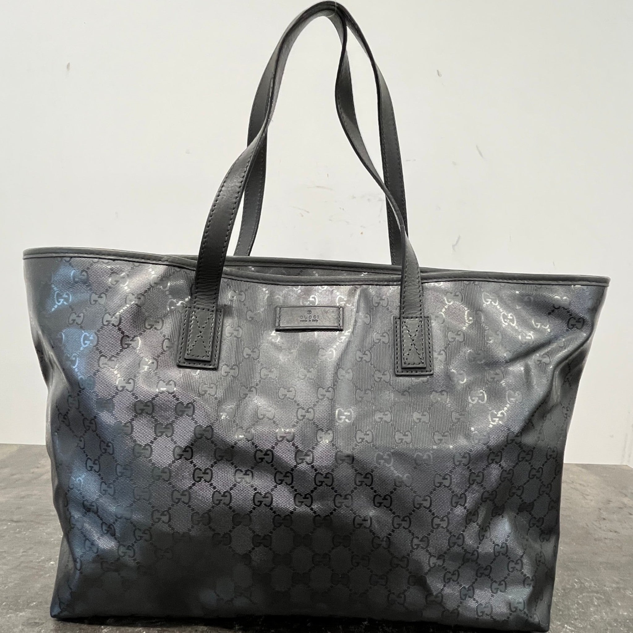 Women's Gg Supreme Tote Bag Silver