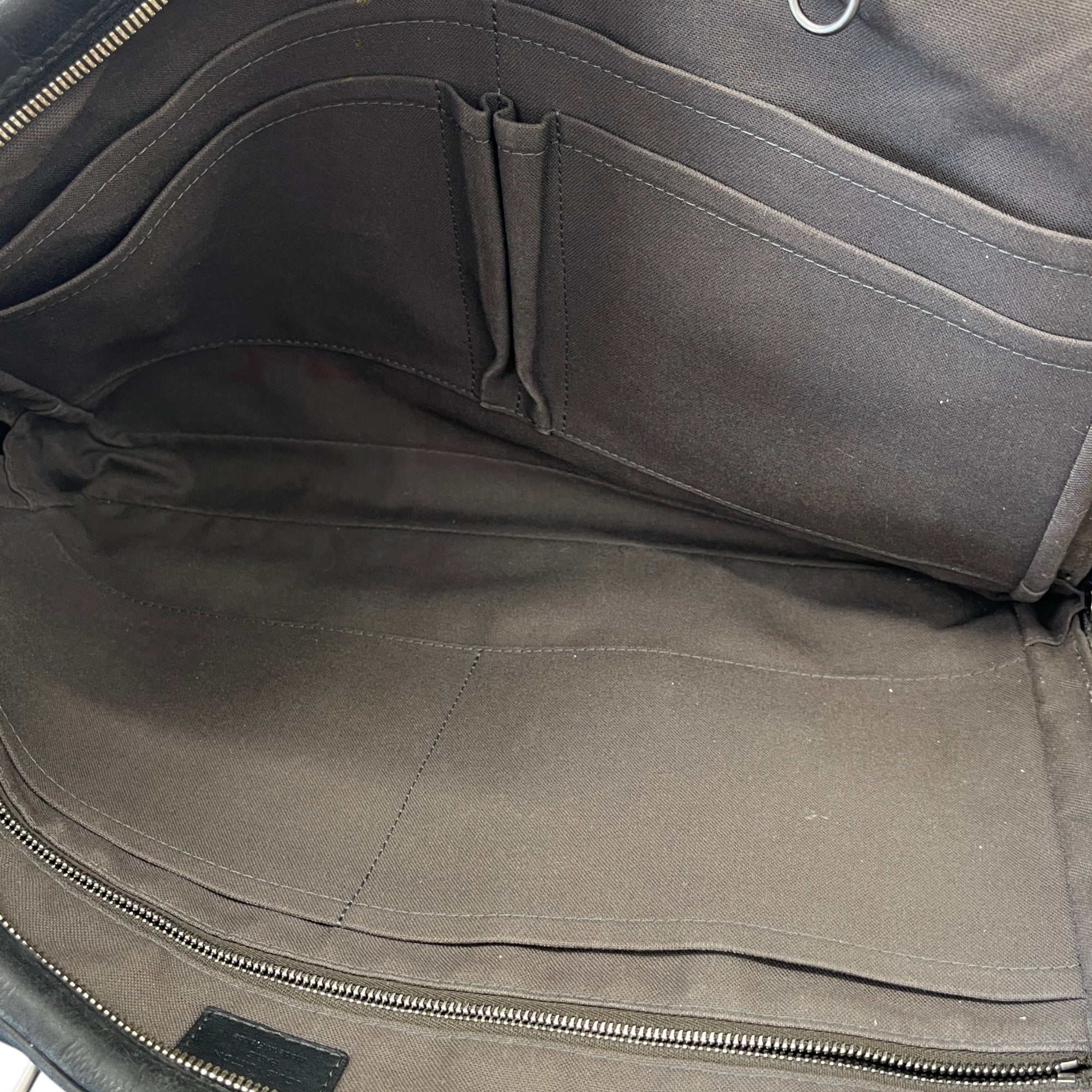 Men's Damier Infini Porte-Documents Voyage Pm Bag Black