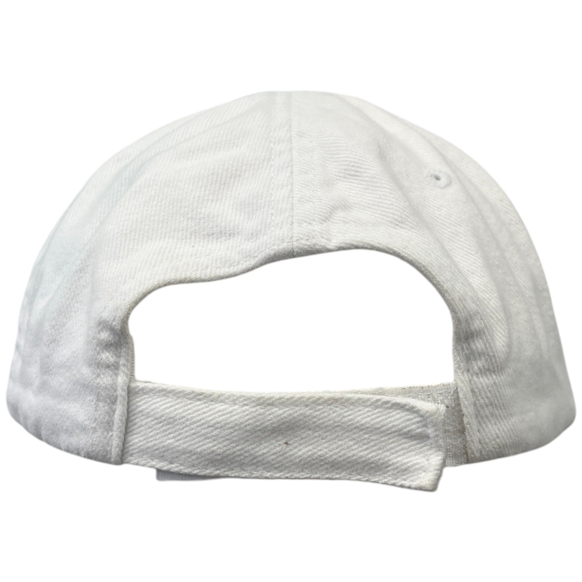 Men's Embroidered Logo Cap White Size L