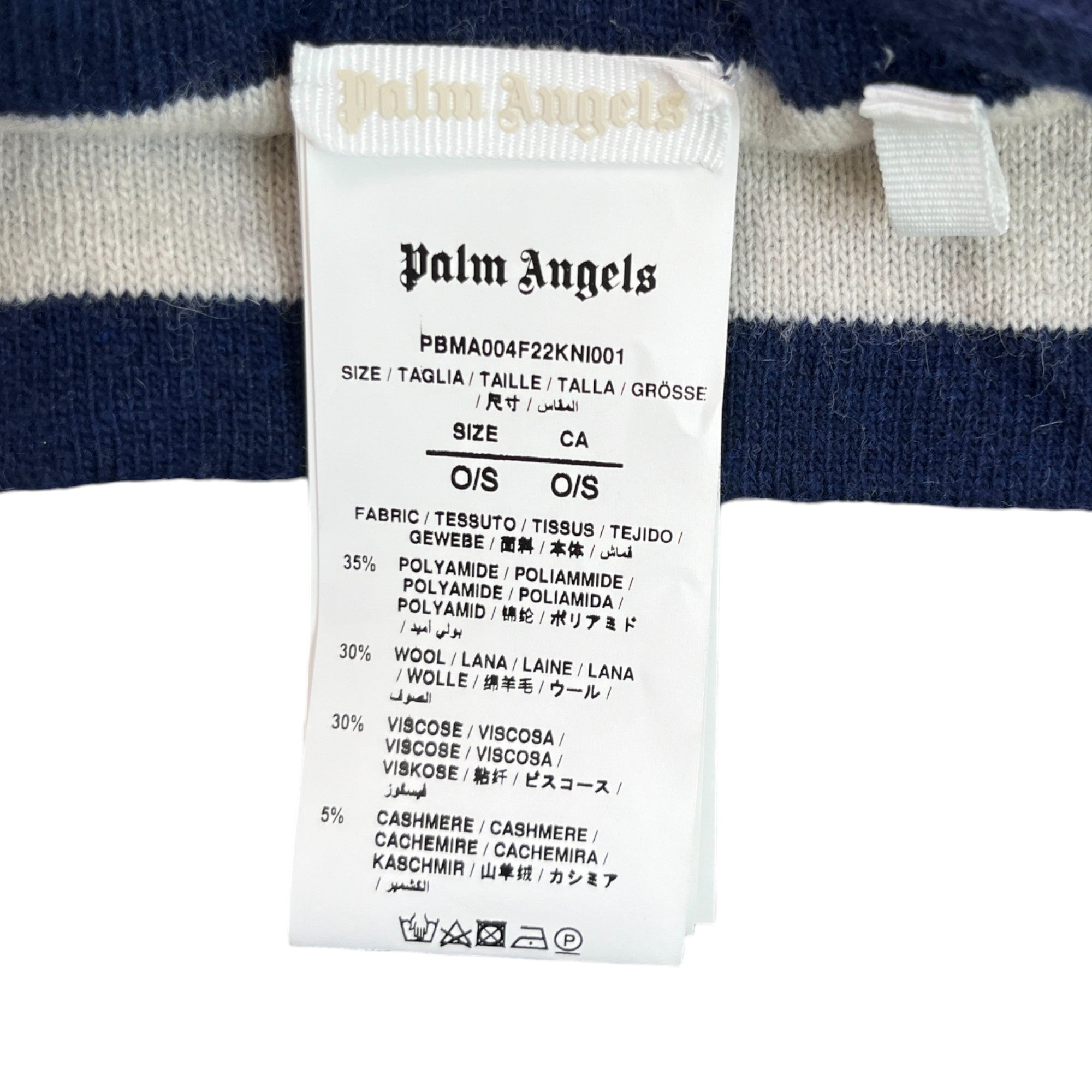 Women's Logo Print Scarf Blue