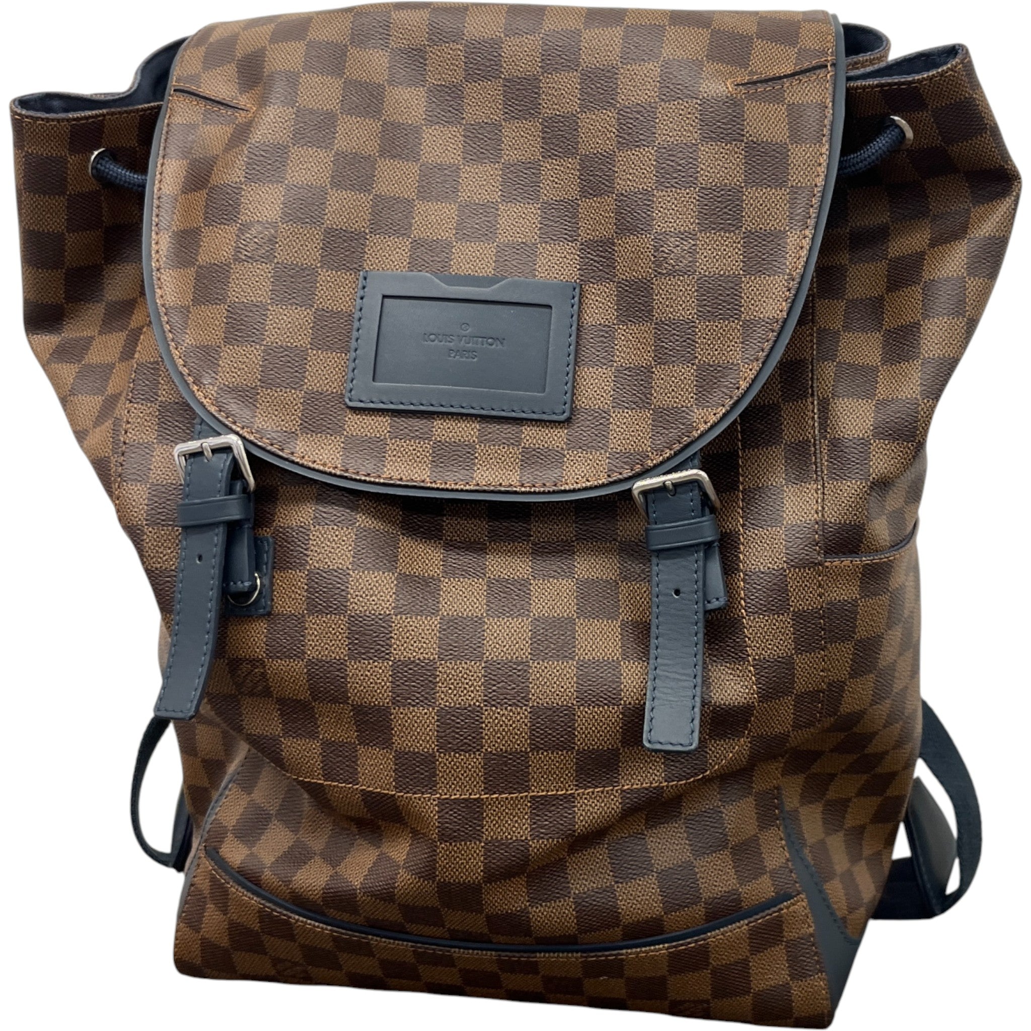 Men's Damier Ebene Runner Backpack Brown