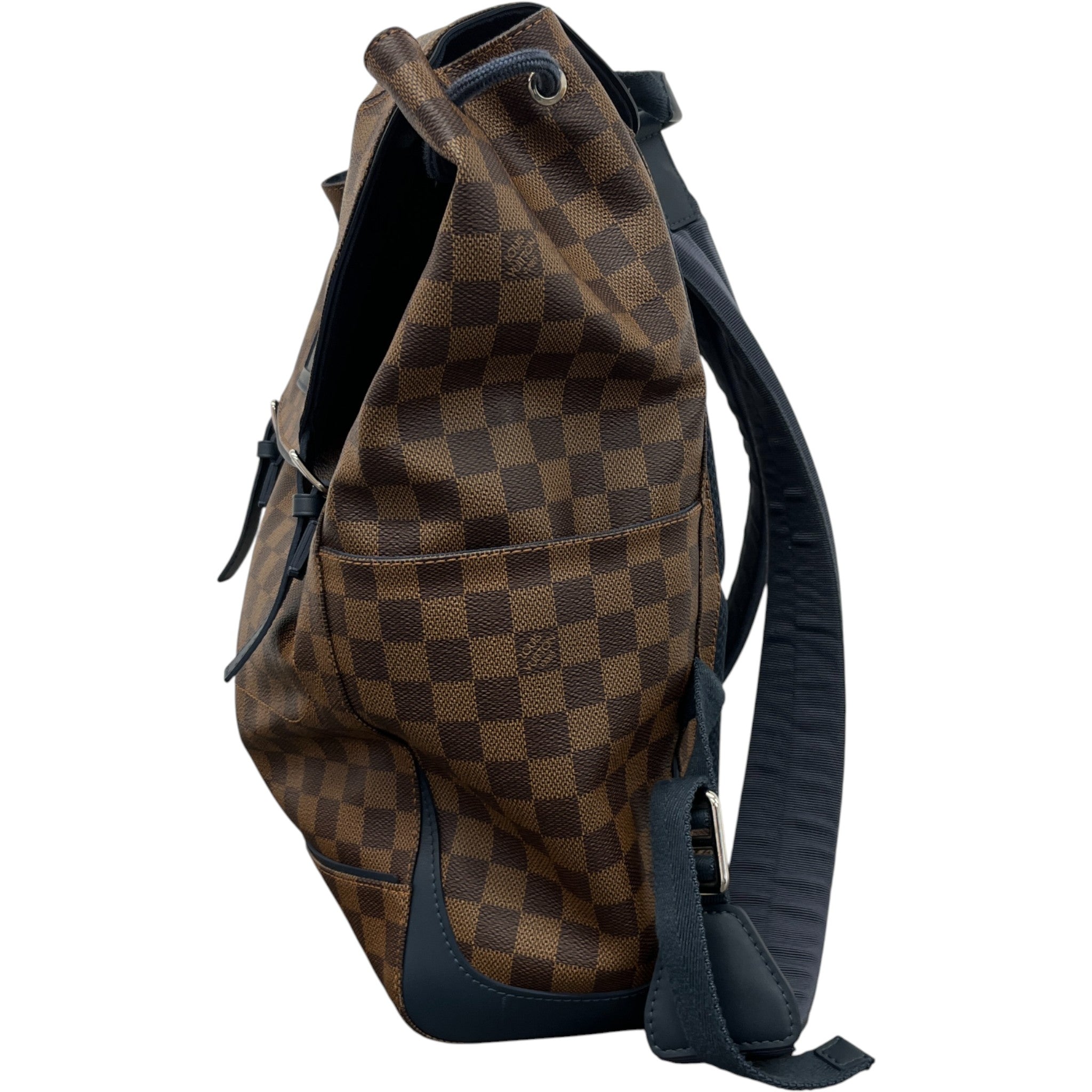 Men's Damier Ebene Runner Backpack Brown