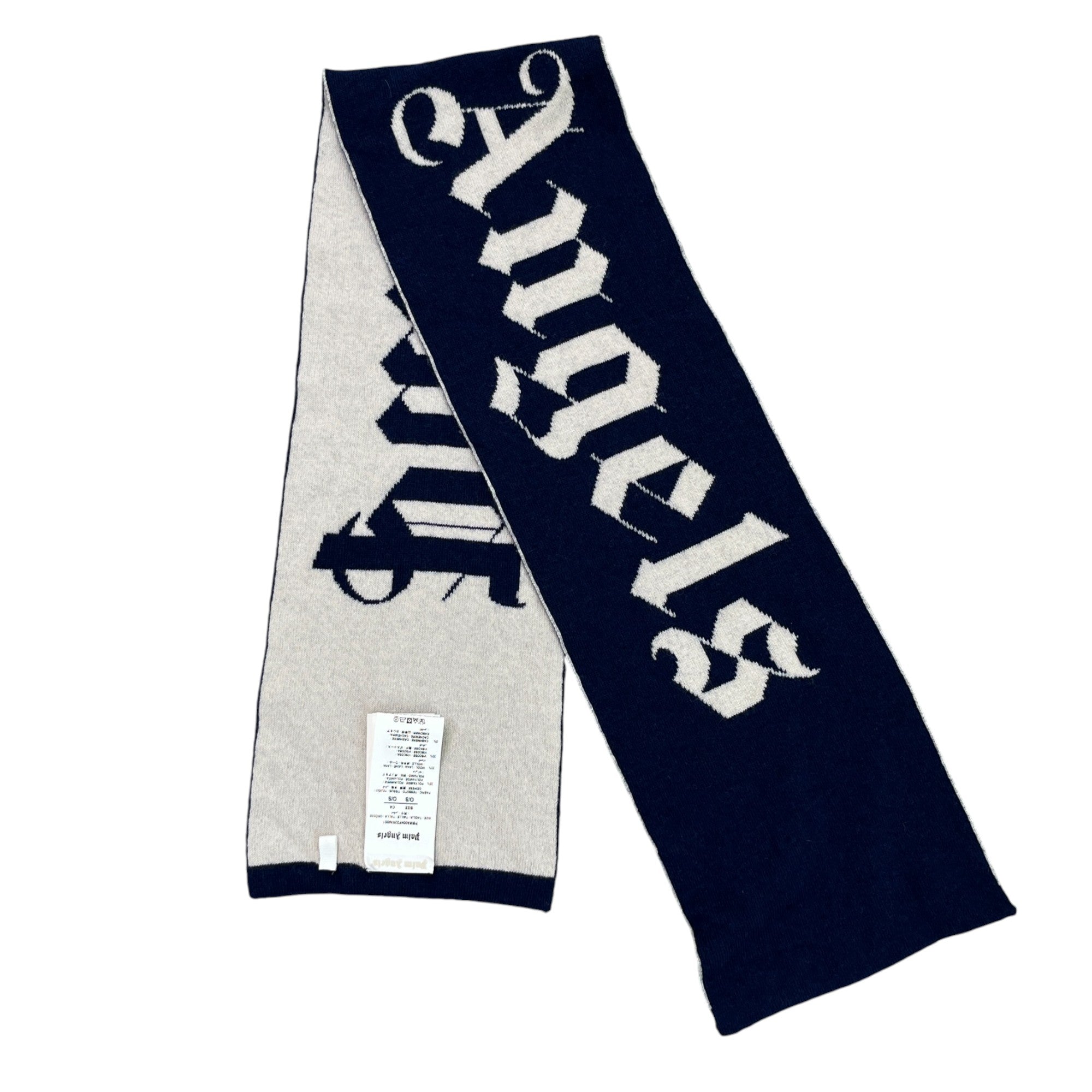Women's Logo Print Scarf Blue