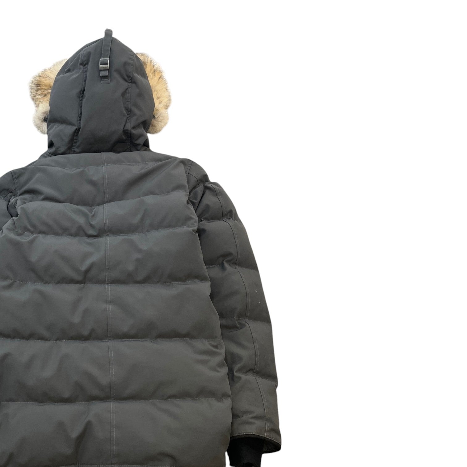 Men's Carson Graphite Down Jacket Grey Size S