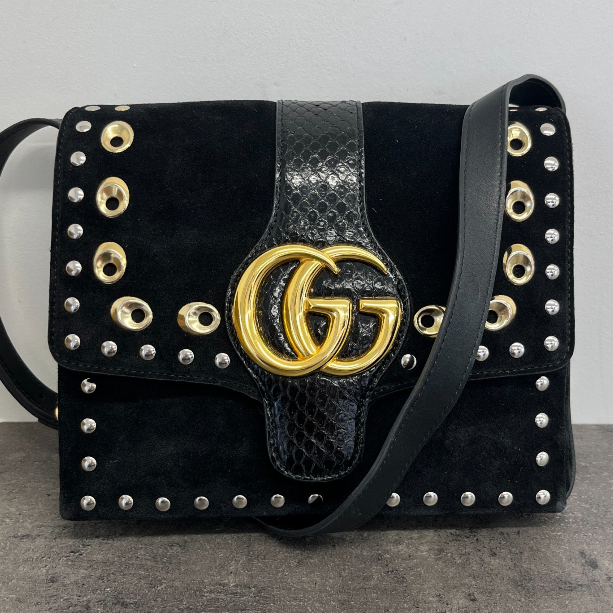 Women's Arli Studded Bag Black