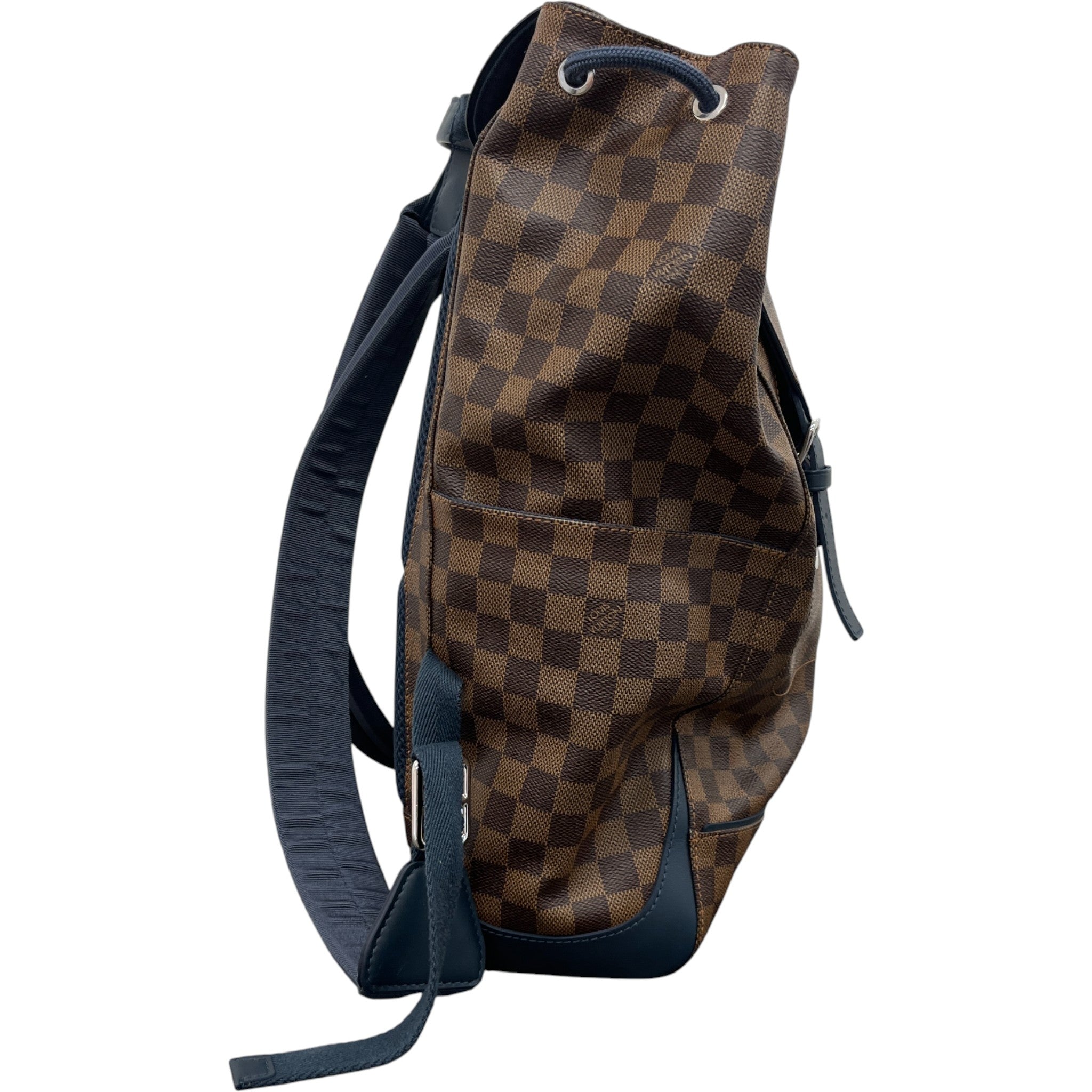Men's Damier Ebene Runner Backpack Brown