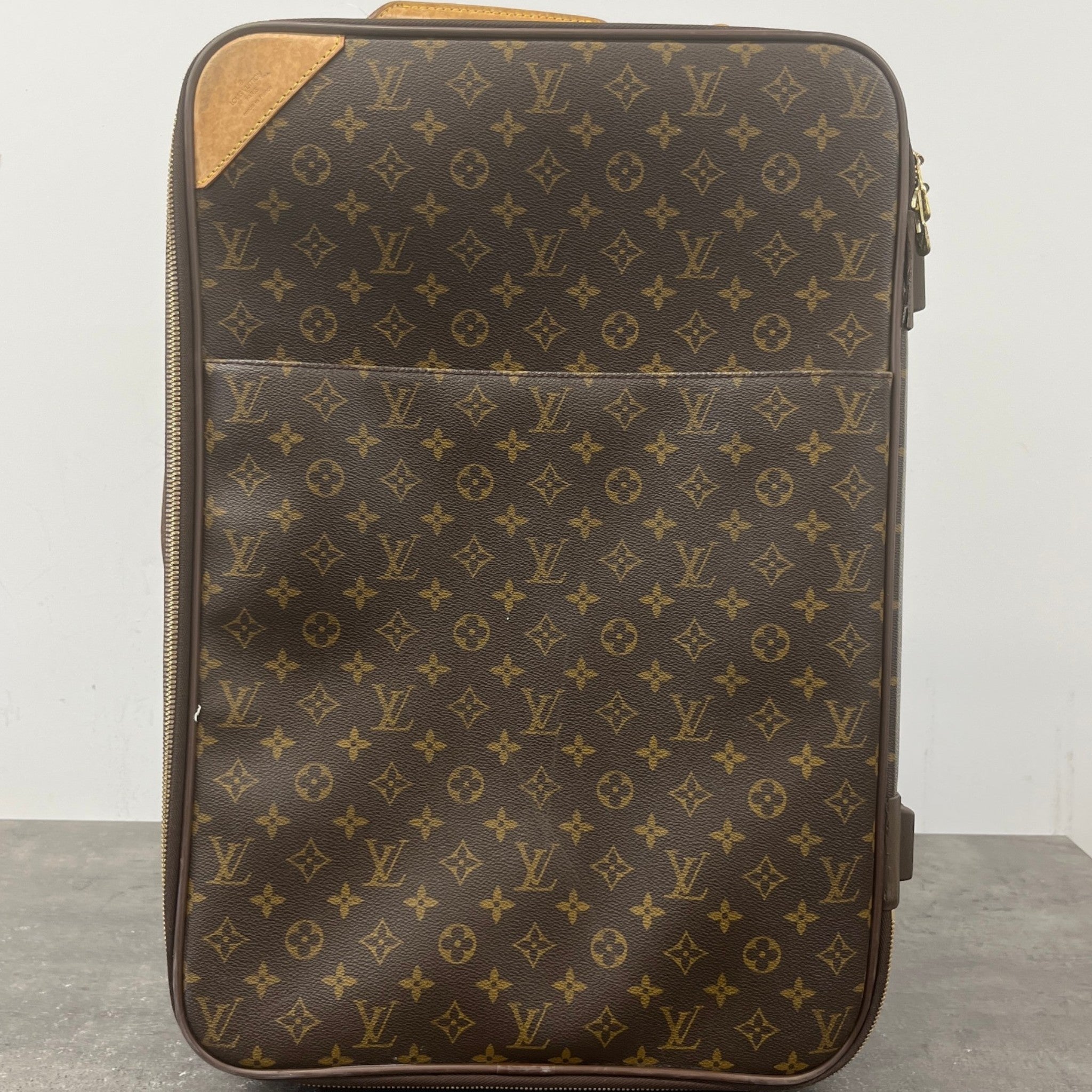 Men's Monogram Pegase 55 Suitcase Brown