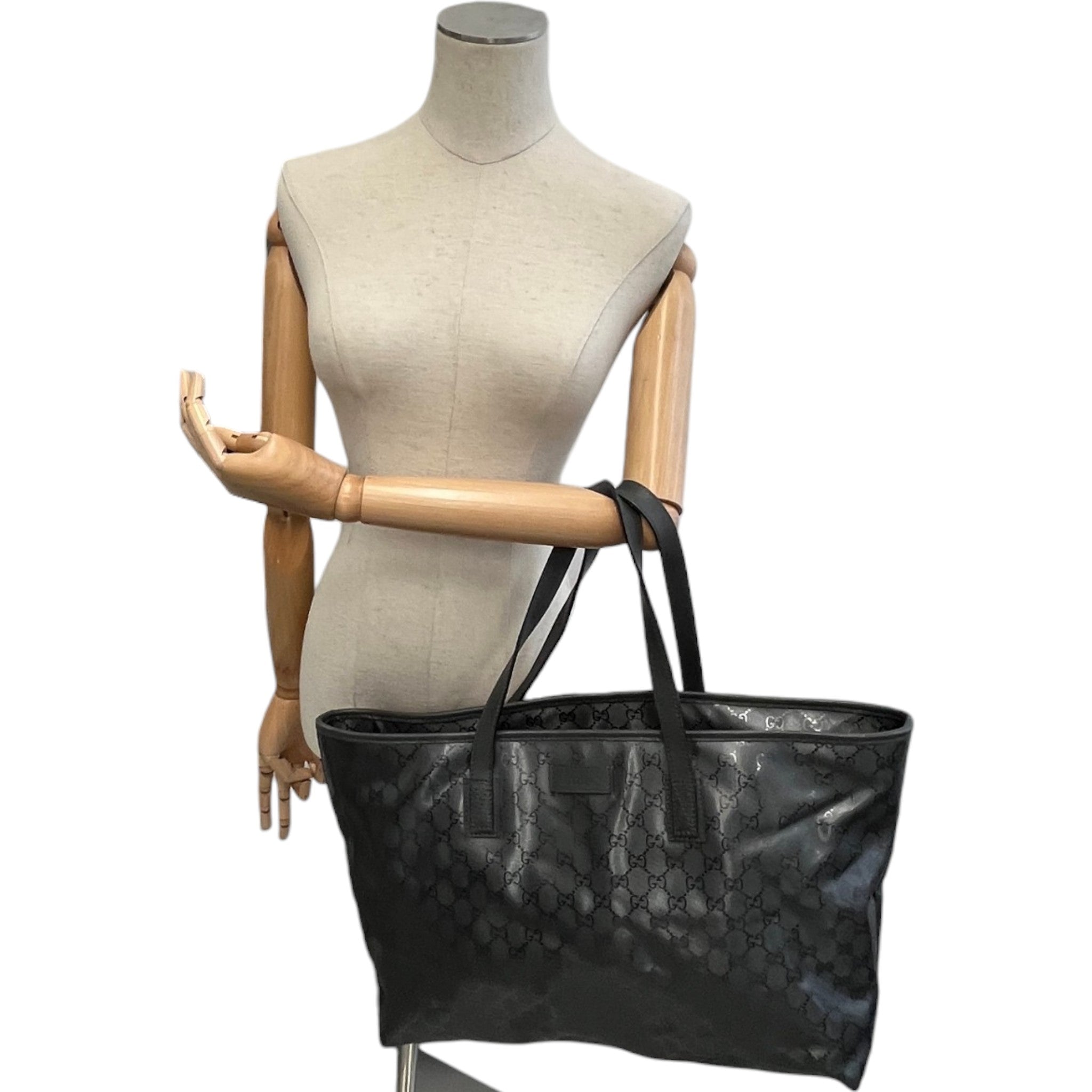 Women's Gg Supreme Tote Bag Silver
