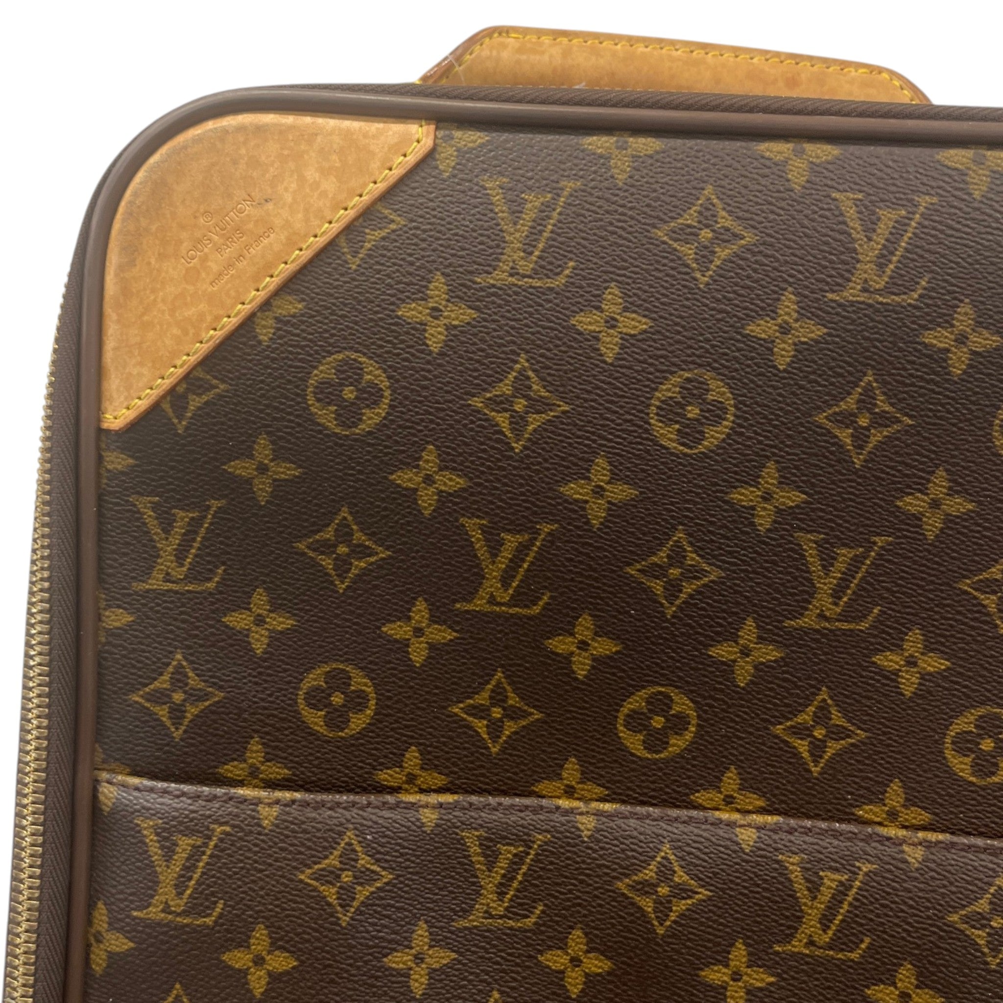 Men's Monogram Pegase 55 Suitcase Brown