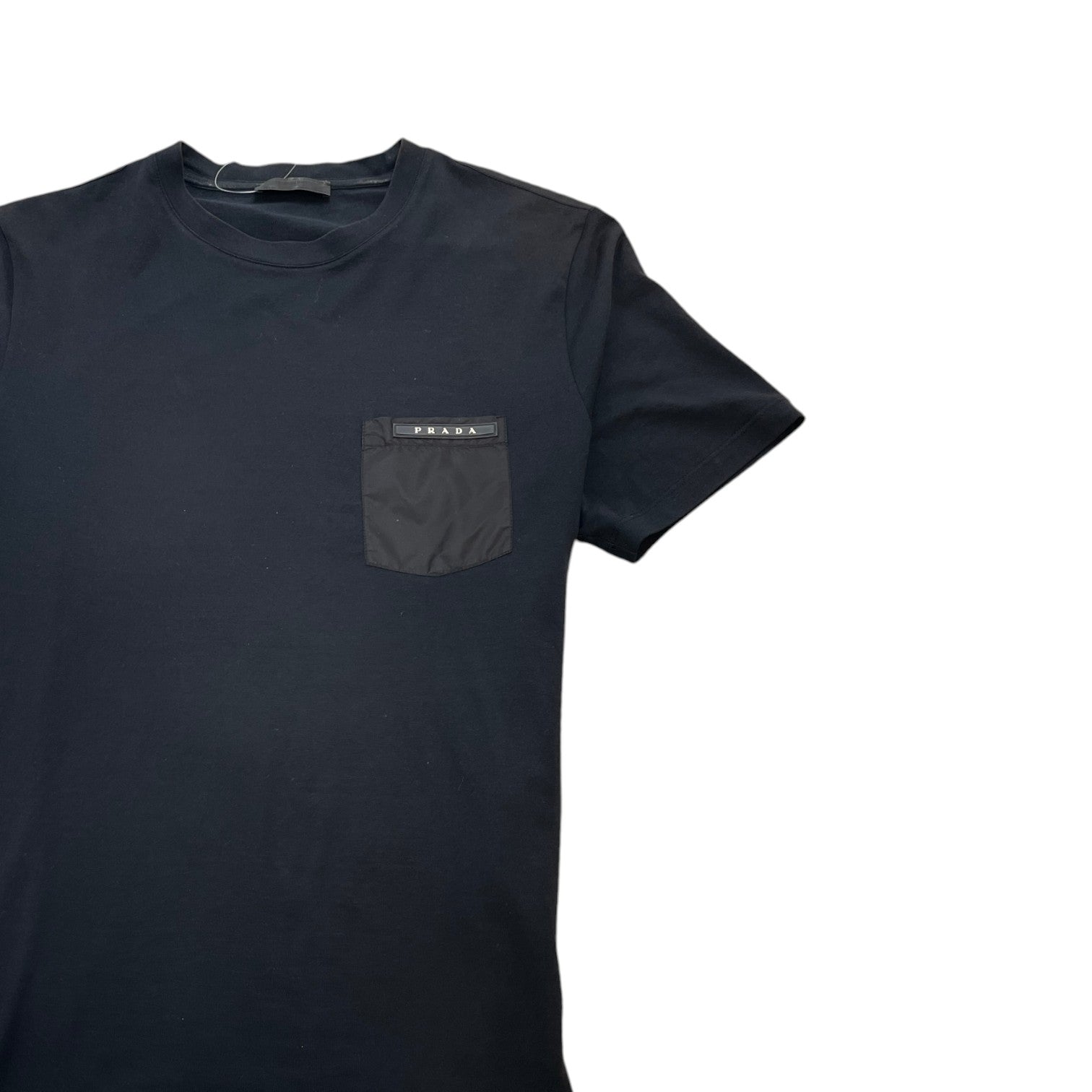 Men's Re-Nylon Pocket Logo T-Shirt Black Size S