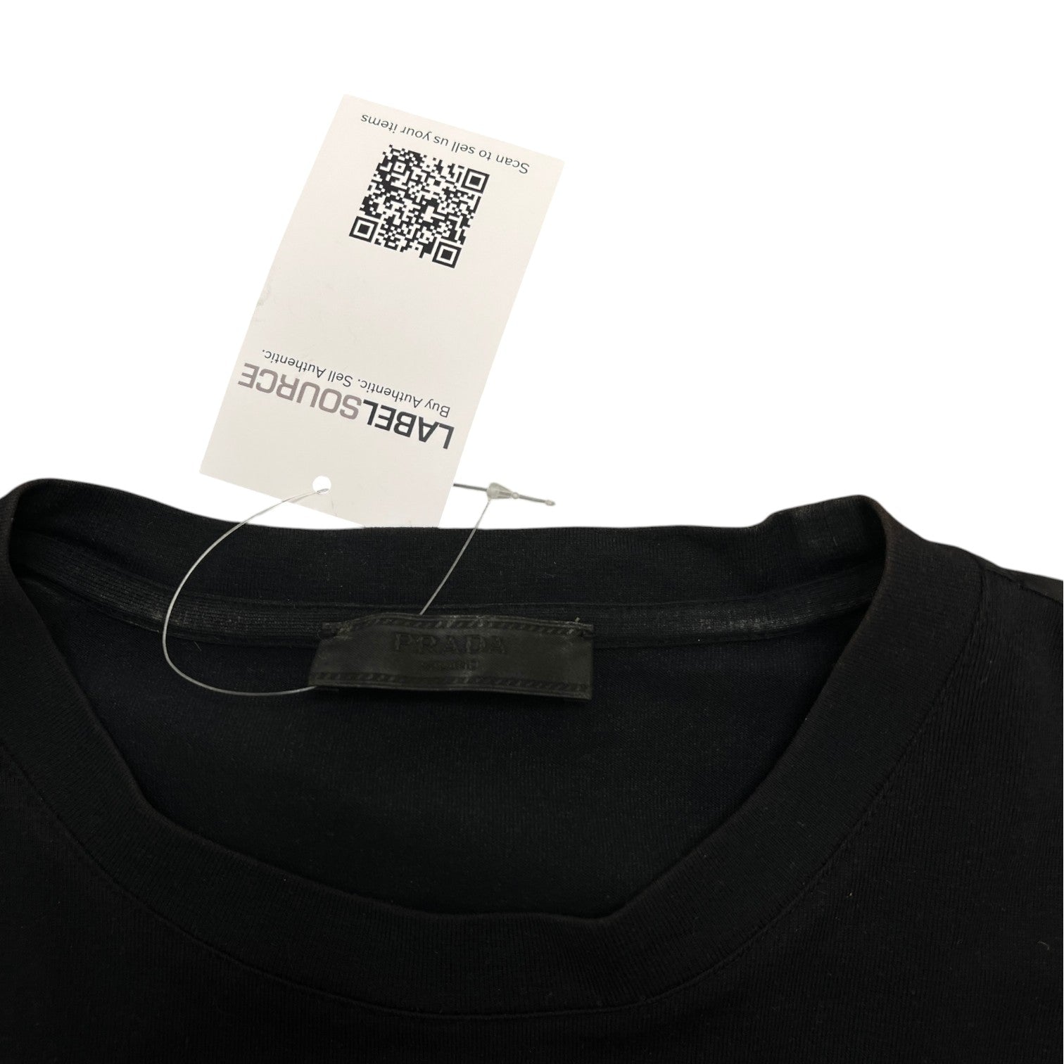 Men's Re-Nylon Pocket Logo T-Shirt Black Size S