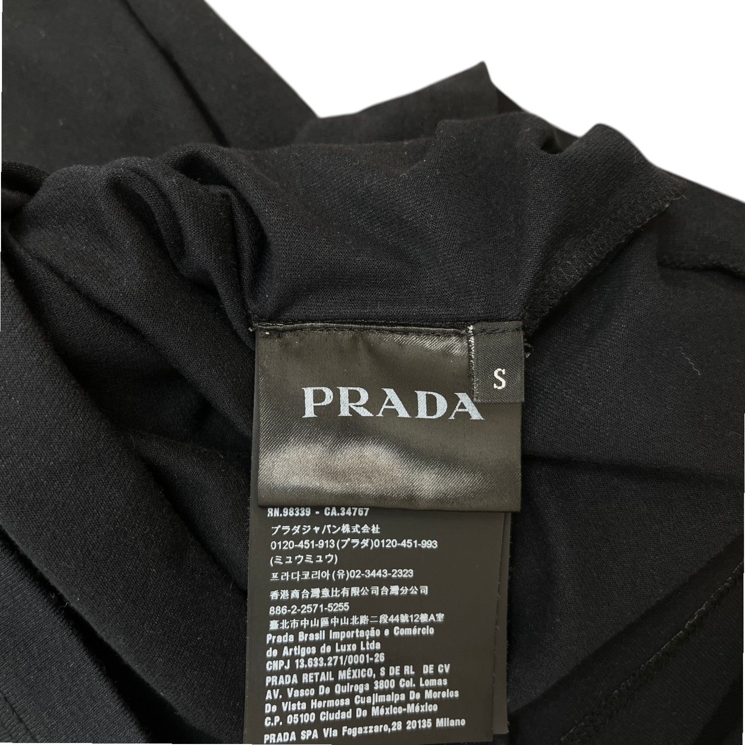 Men's Re-Nylon Pocket Logo T-Shirt Black Size S