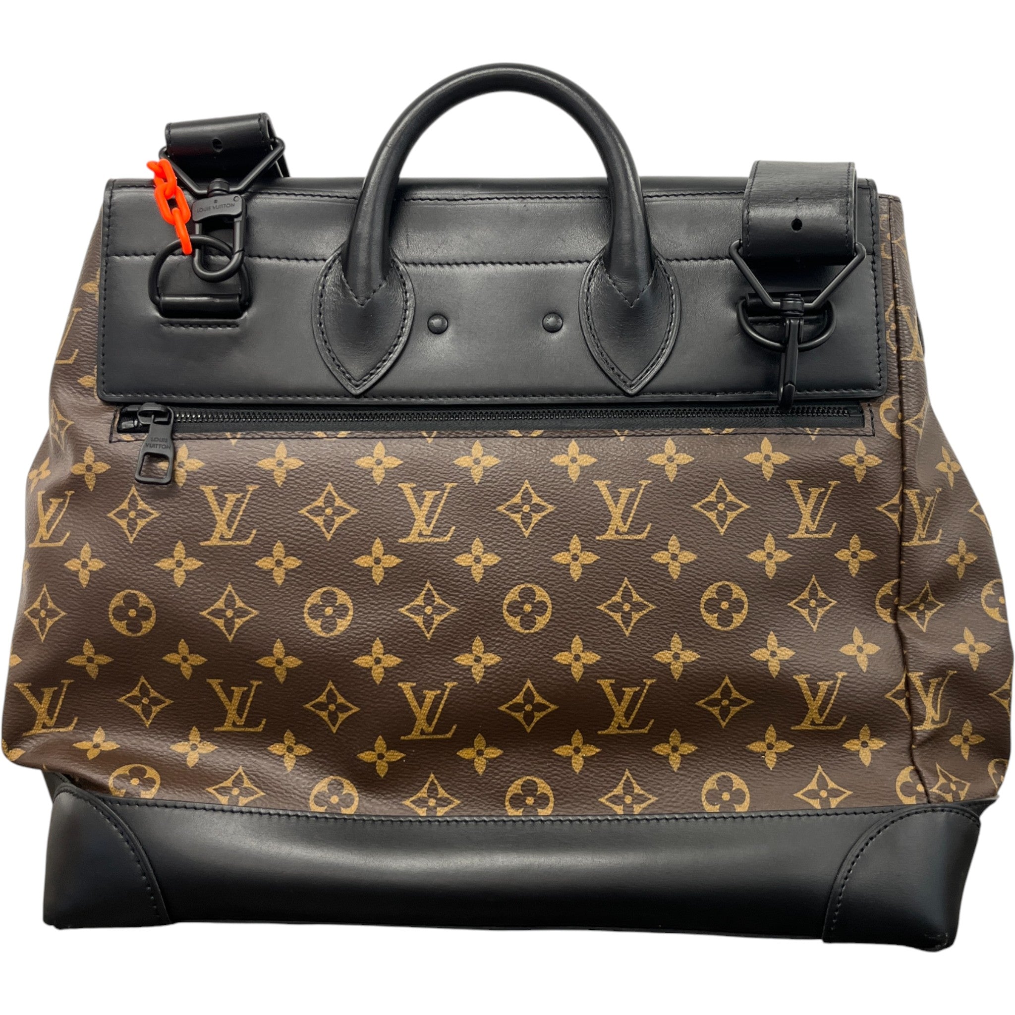 Men's Monogram Steamer Bag Brown