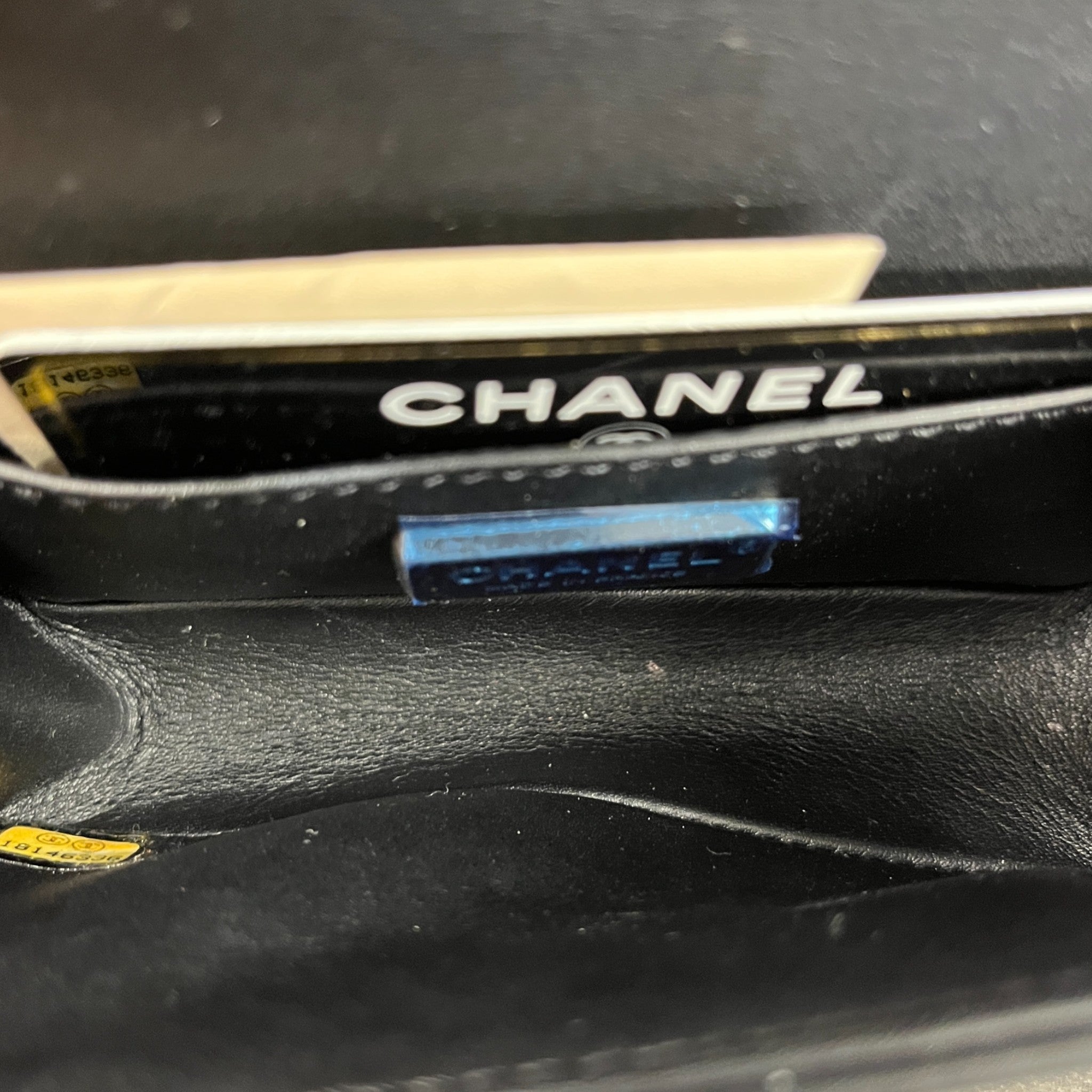 Women's Galuchat Stingray Mini Boy Flap Bag Black