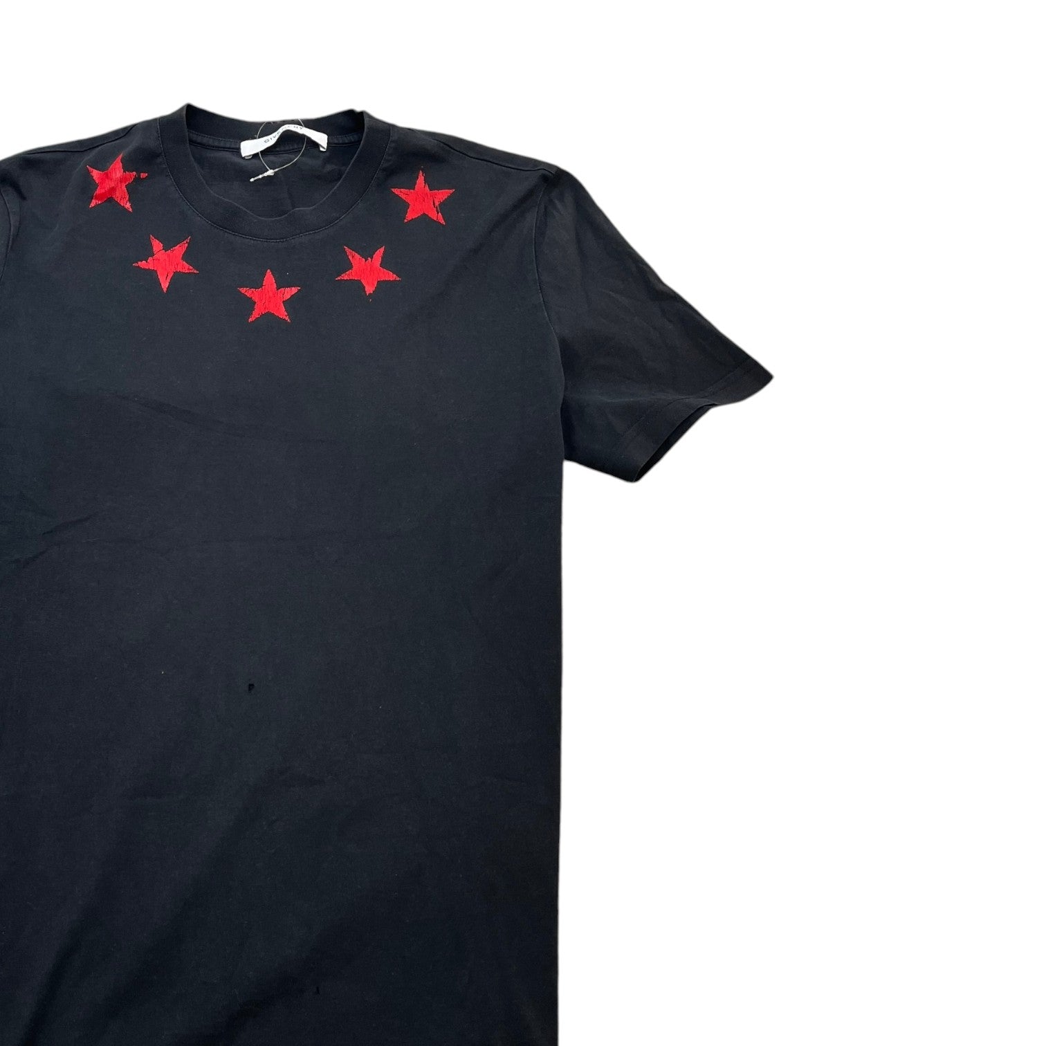 Men's Star Logo T-Shirt Black Size M
