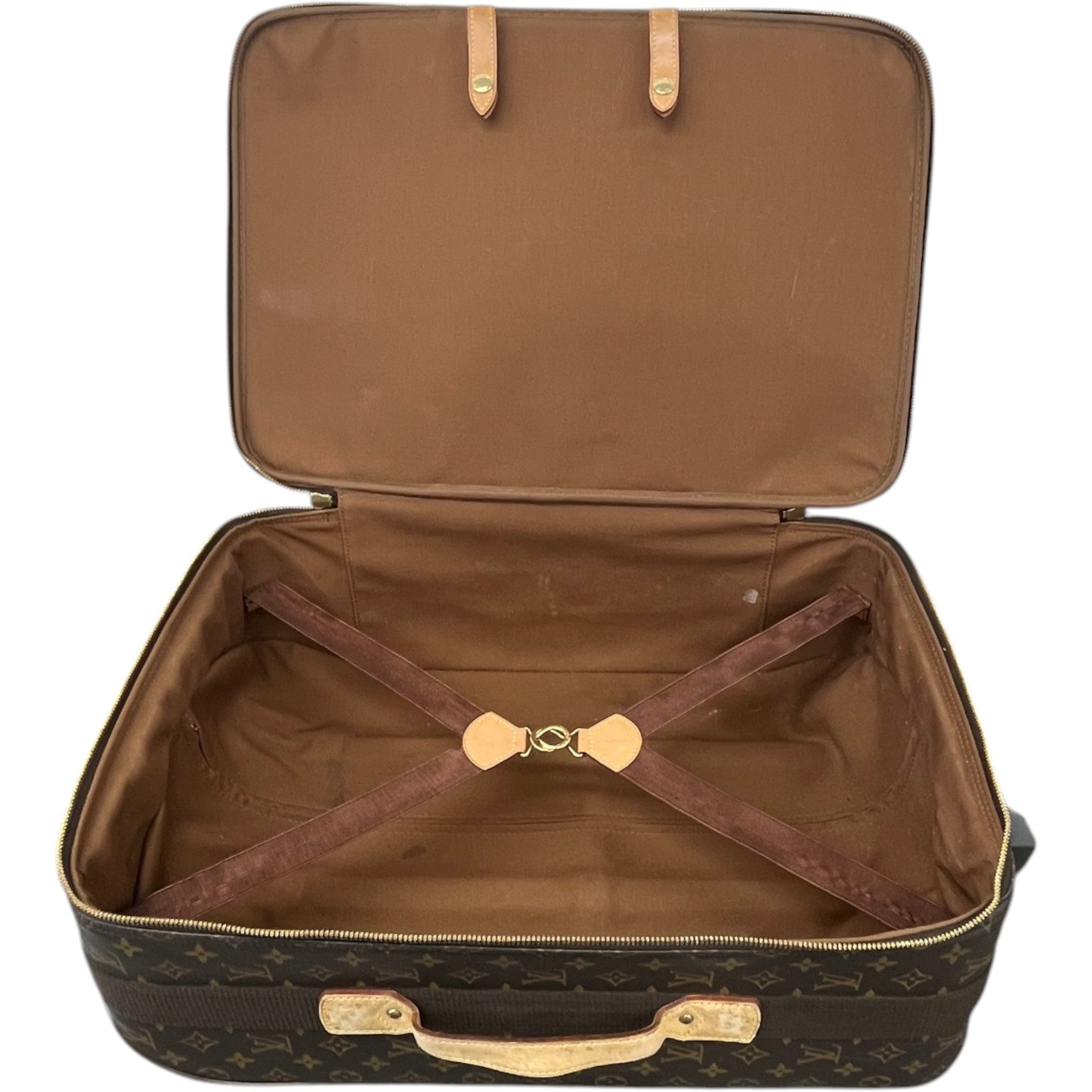 Men's Monogram Pegase 55 Suitcase Brown