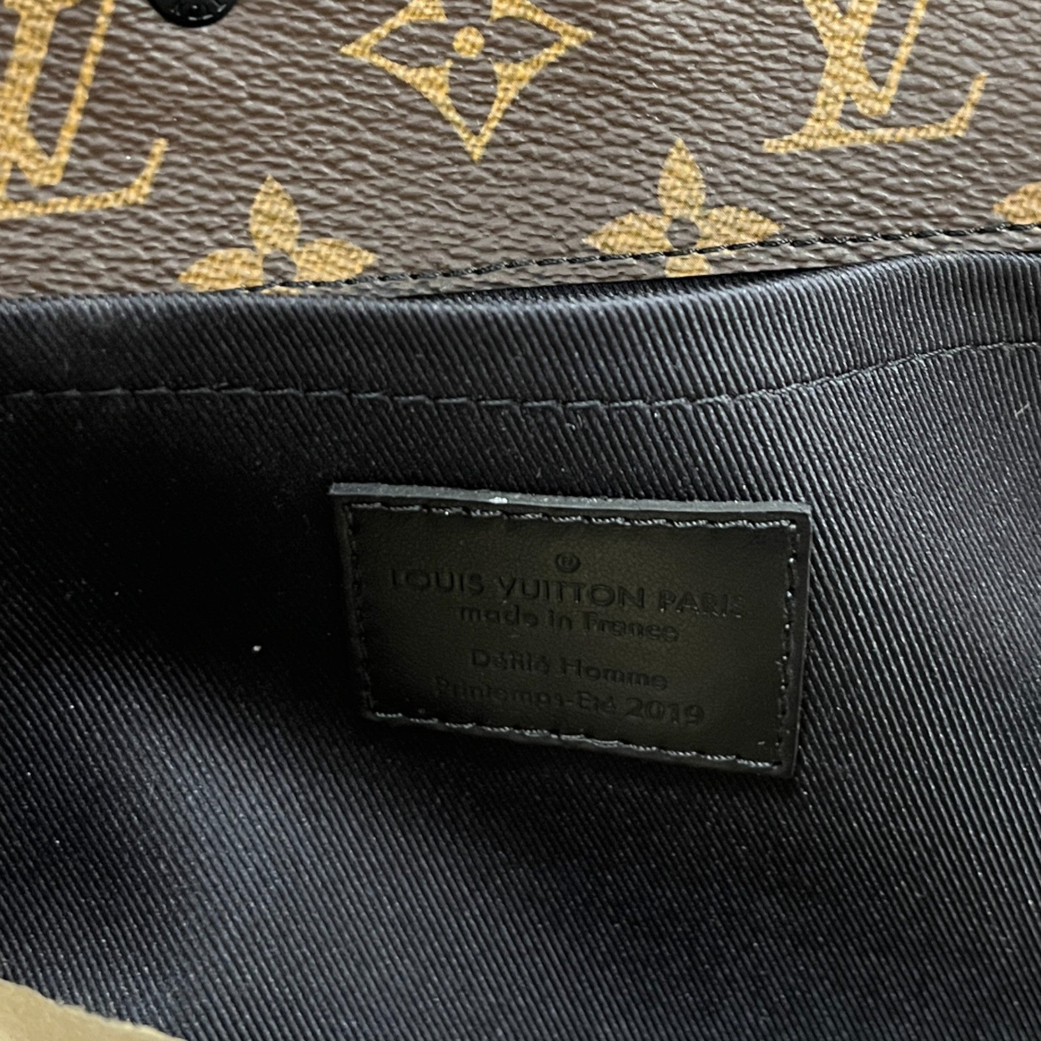 Men's Monogram Steamer Bag Brown