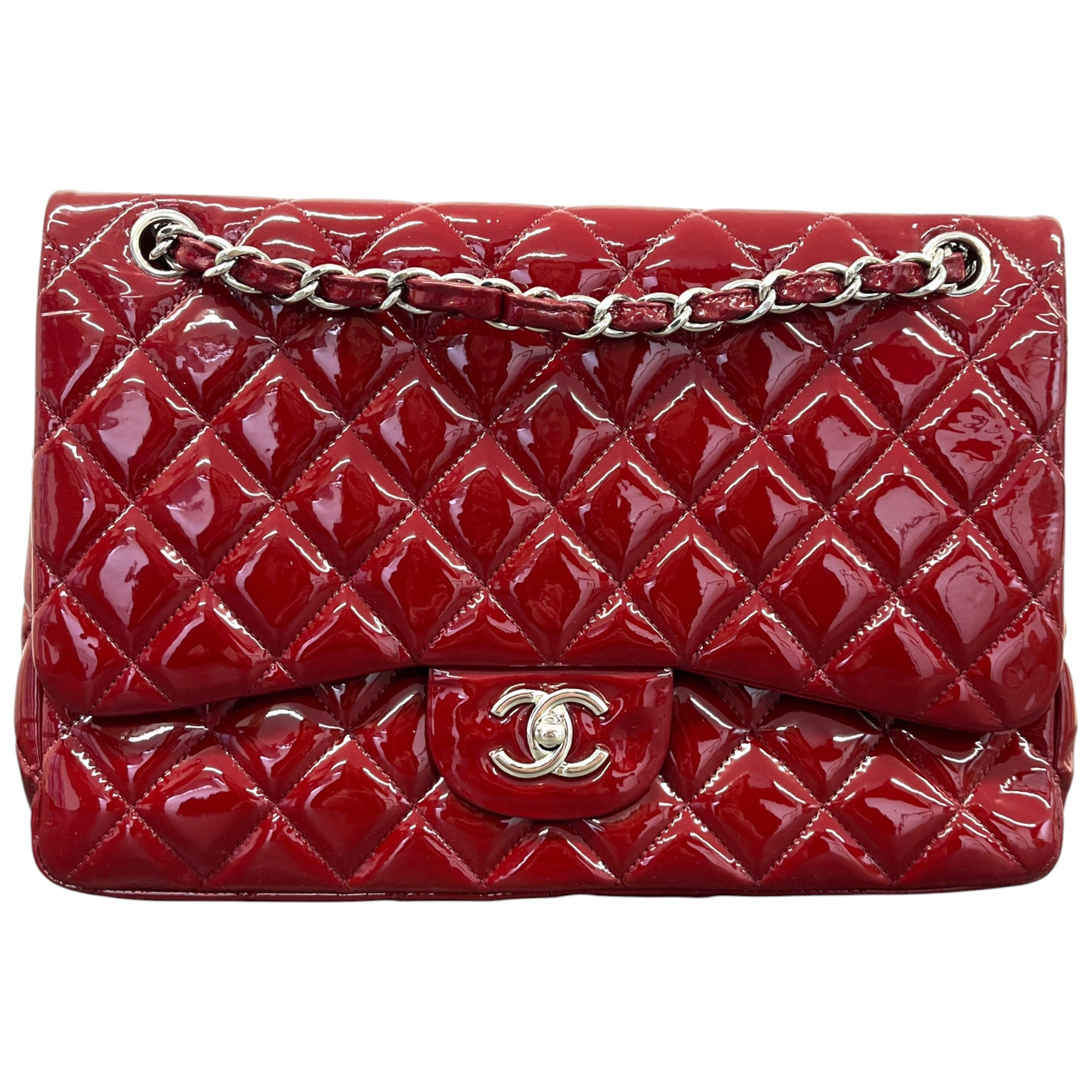 Women's Classic Double Flap Bag Red
