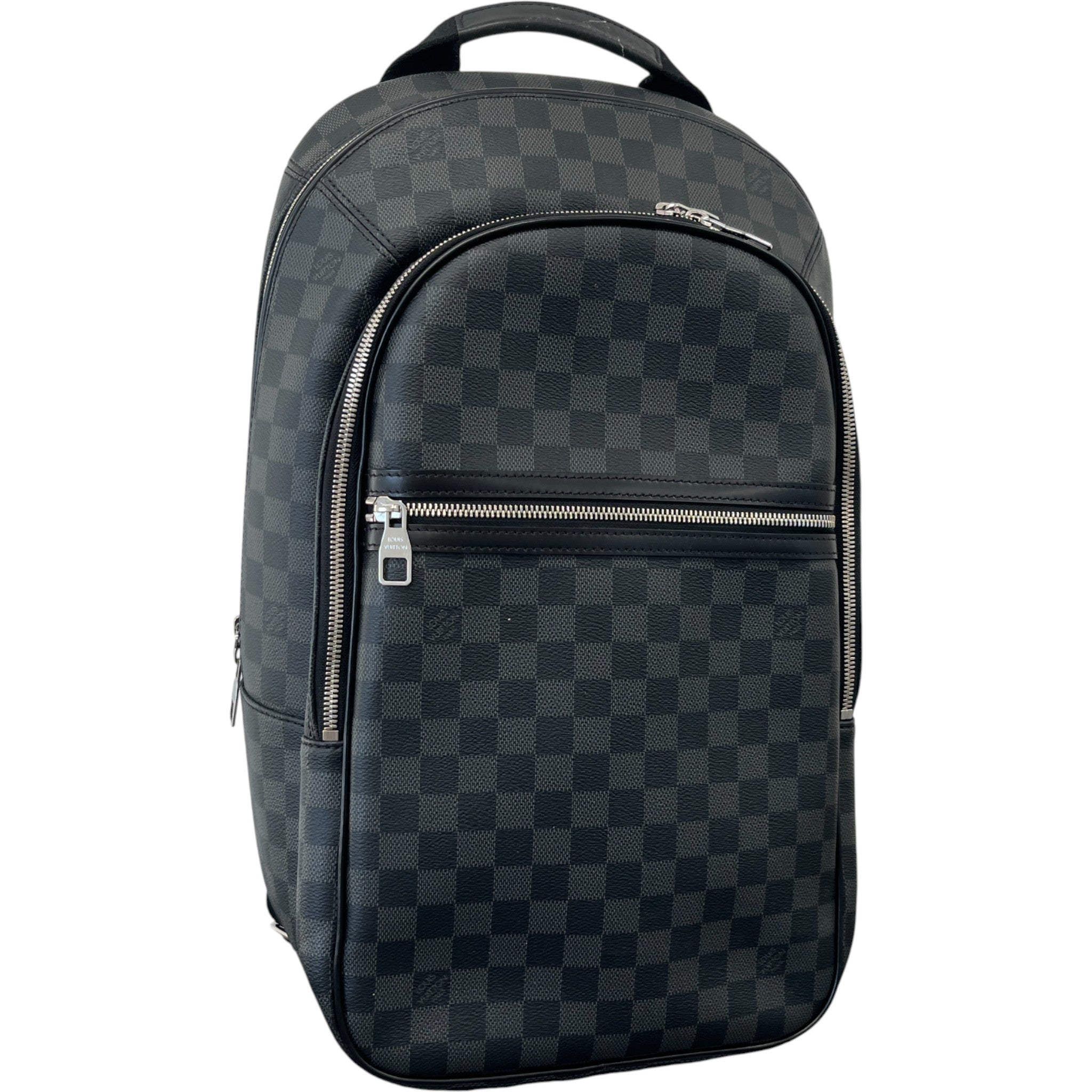 Men's Damier Graphite Michael Backpack Black
