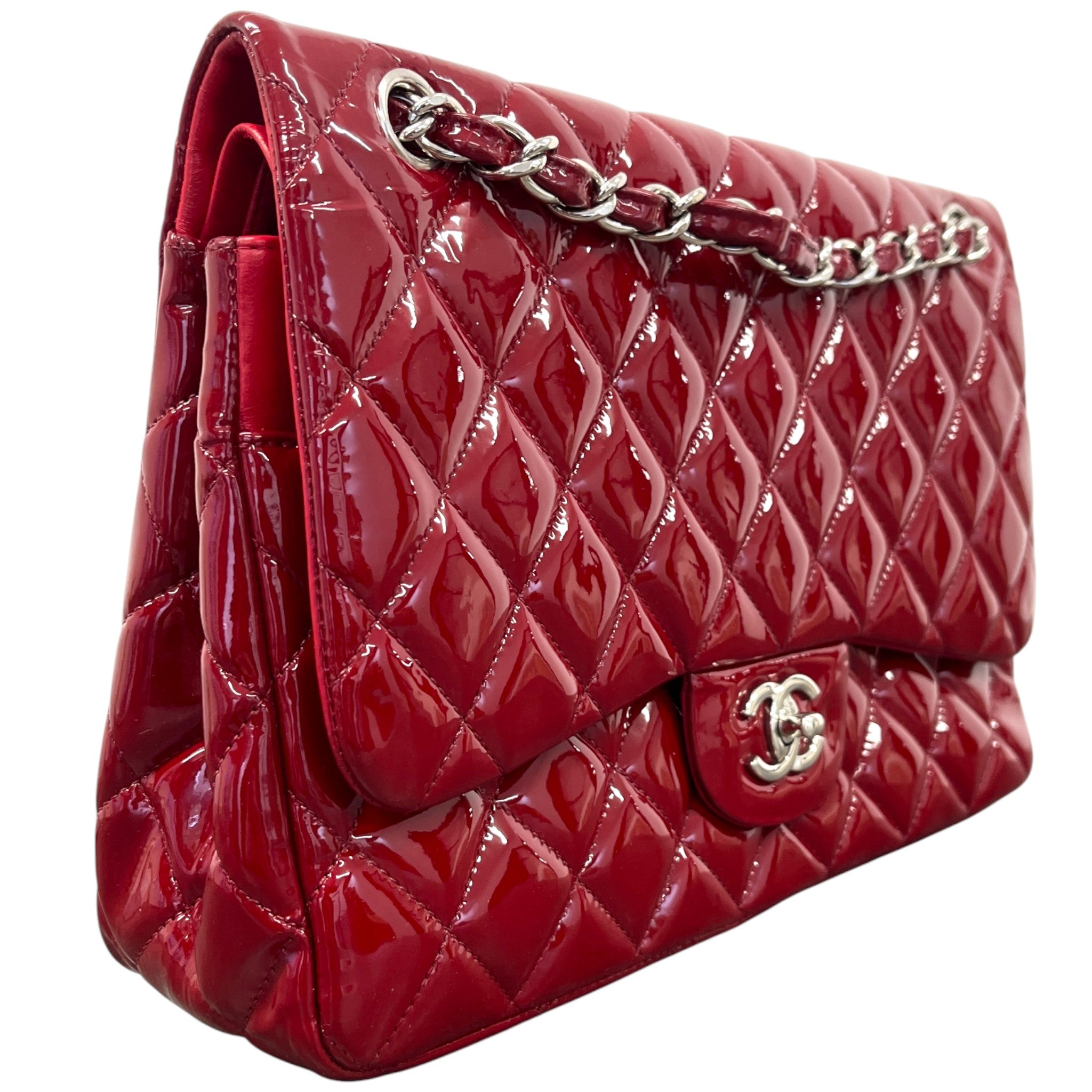Women's Classic Double Flap Bag Red