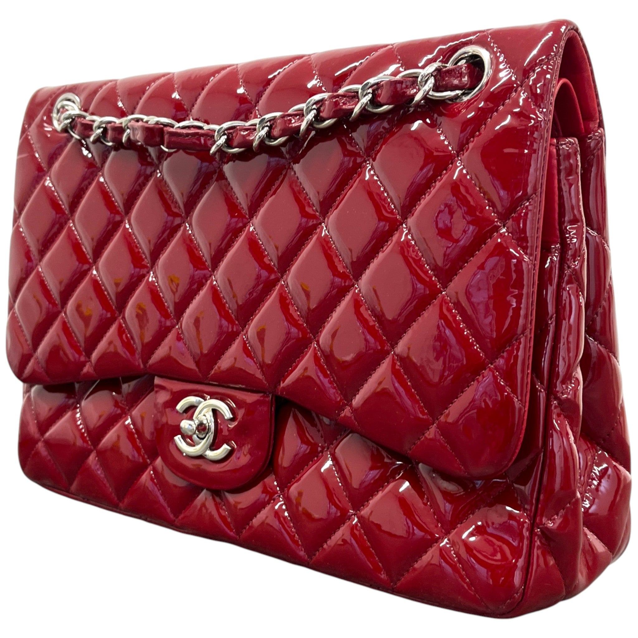 Women's Classic Double Flap Bag Red