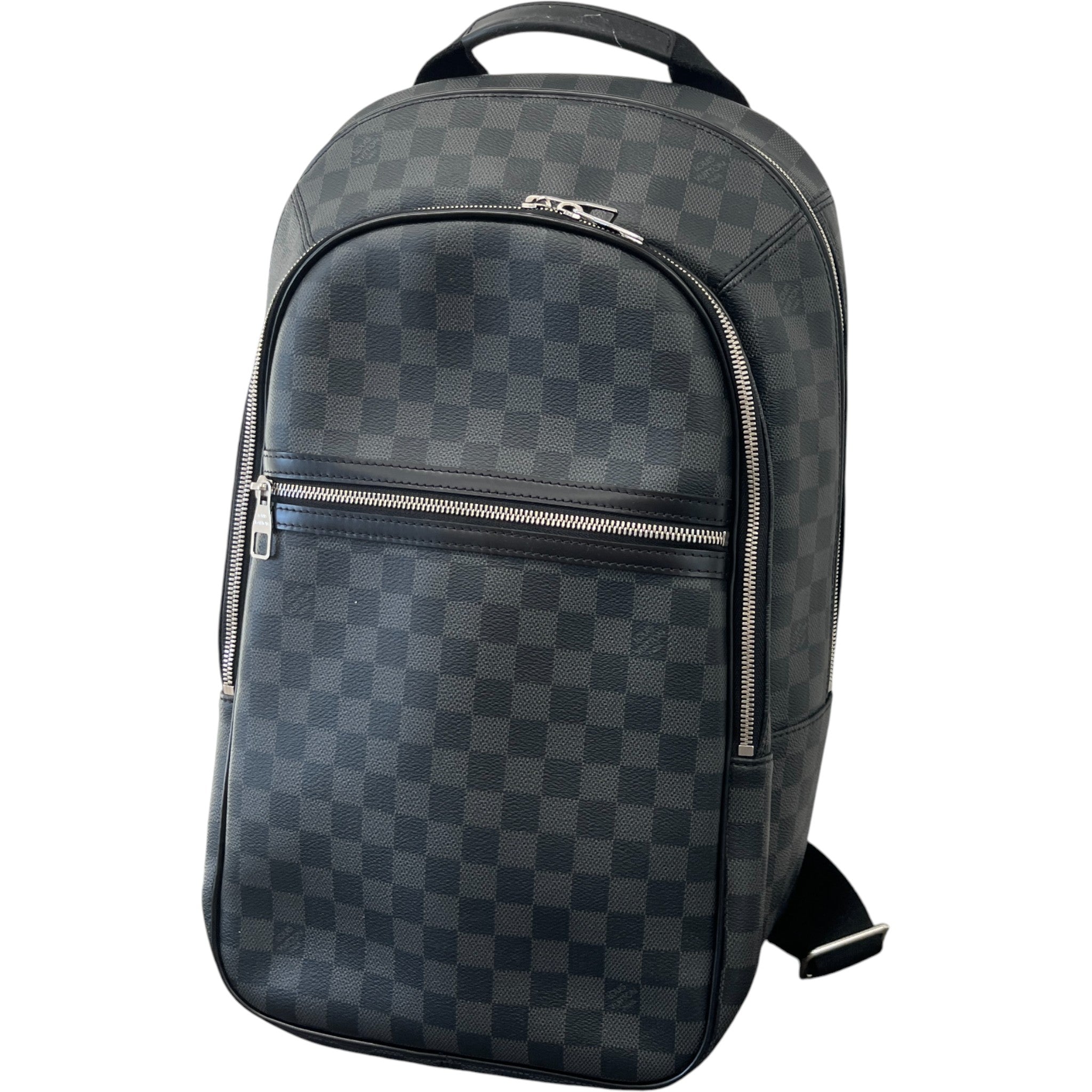 Men's Damier Graphite Michael Backpack Black