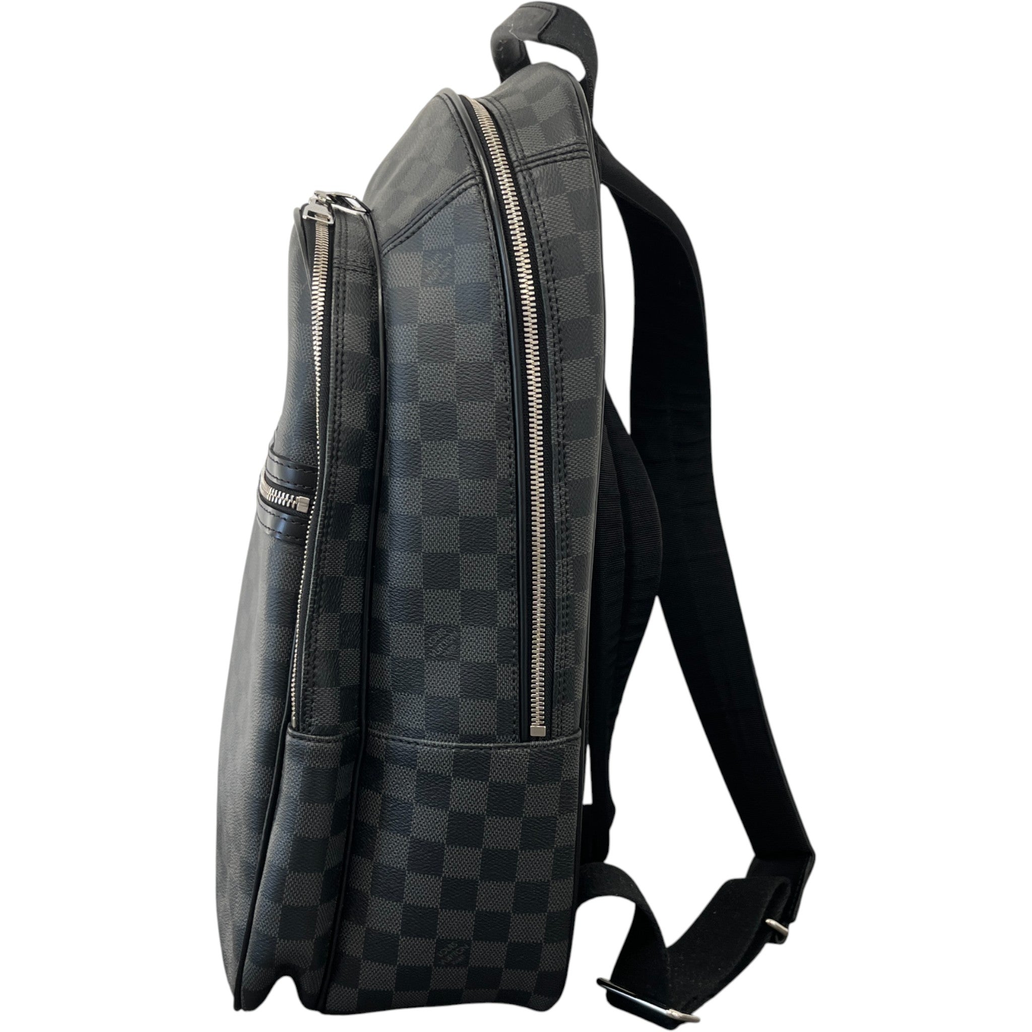 Men's Damier Graphite Michael Backpack Black