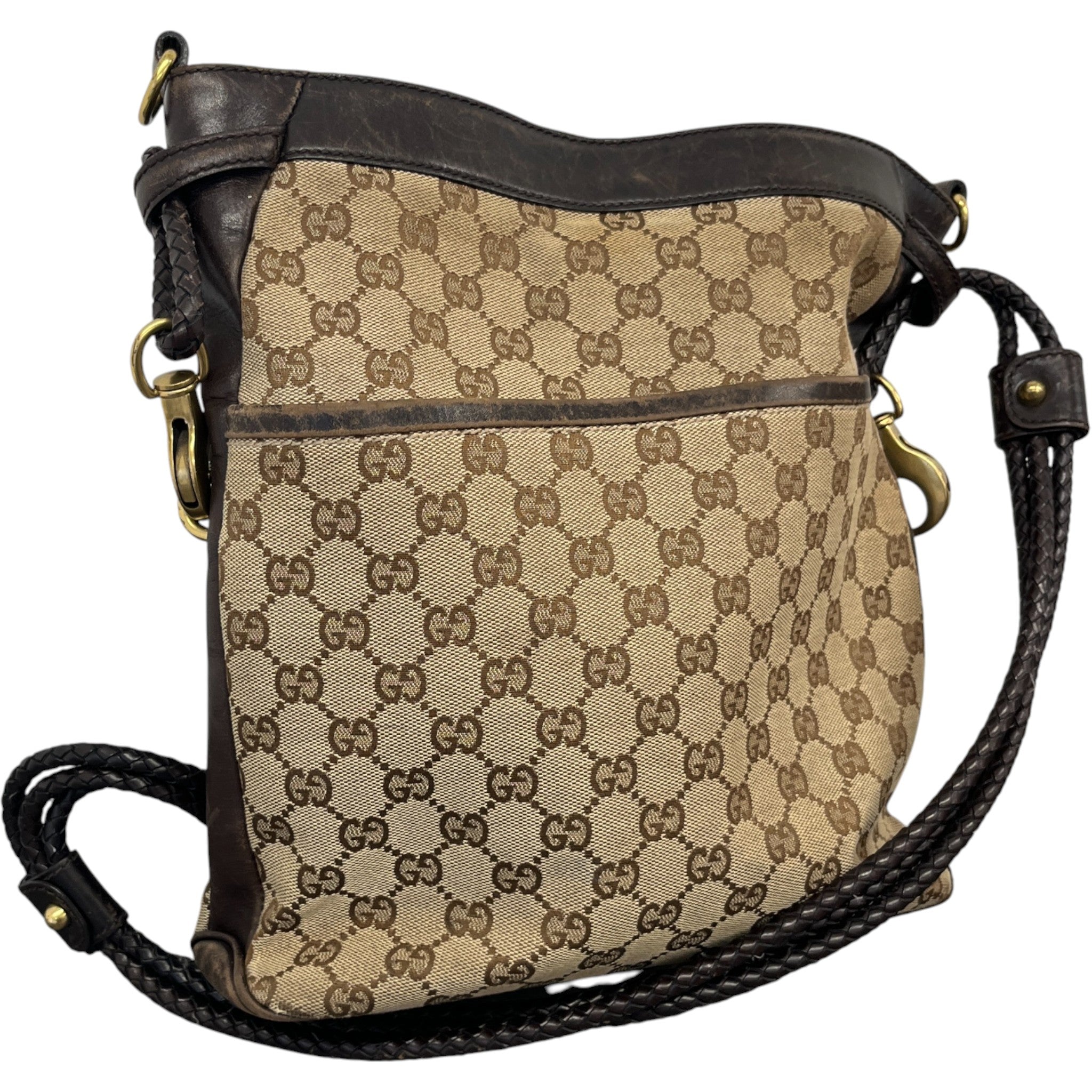 Women's Gg Canvas Handbag Brown