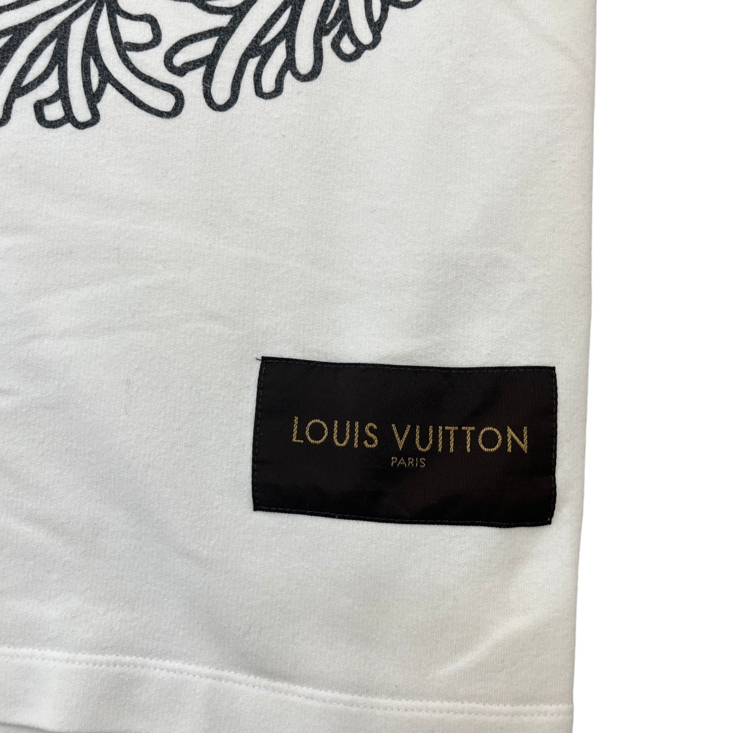 Men's Rope Logo T-Shirt White Size M