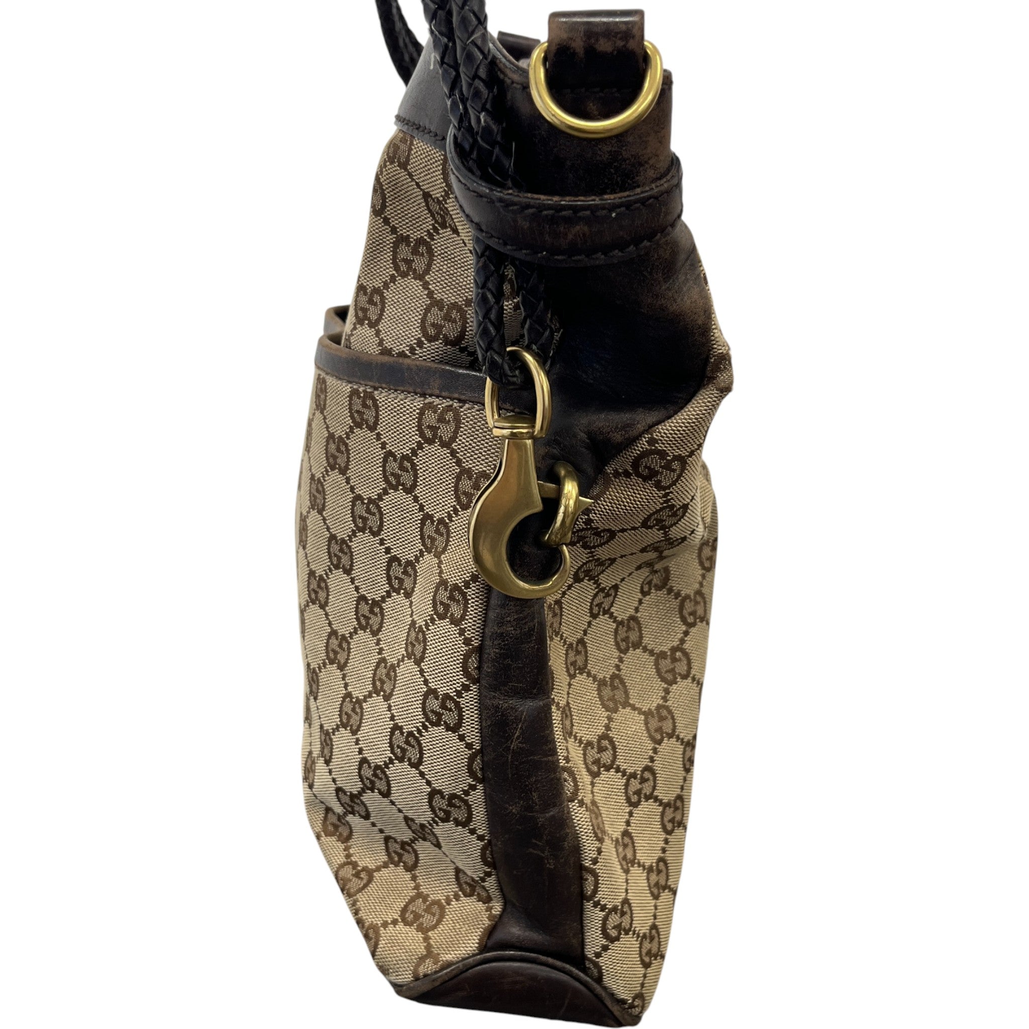 Women's Gg Canvas Handbag Brown