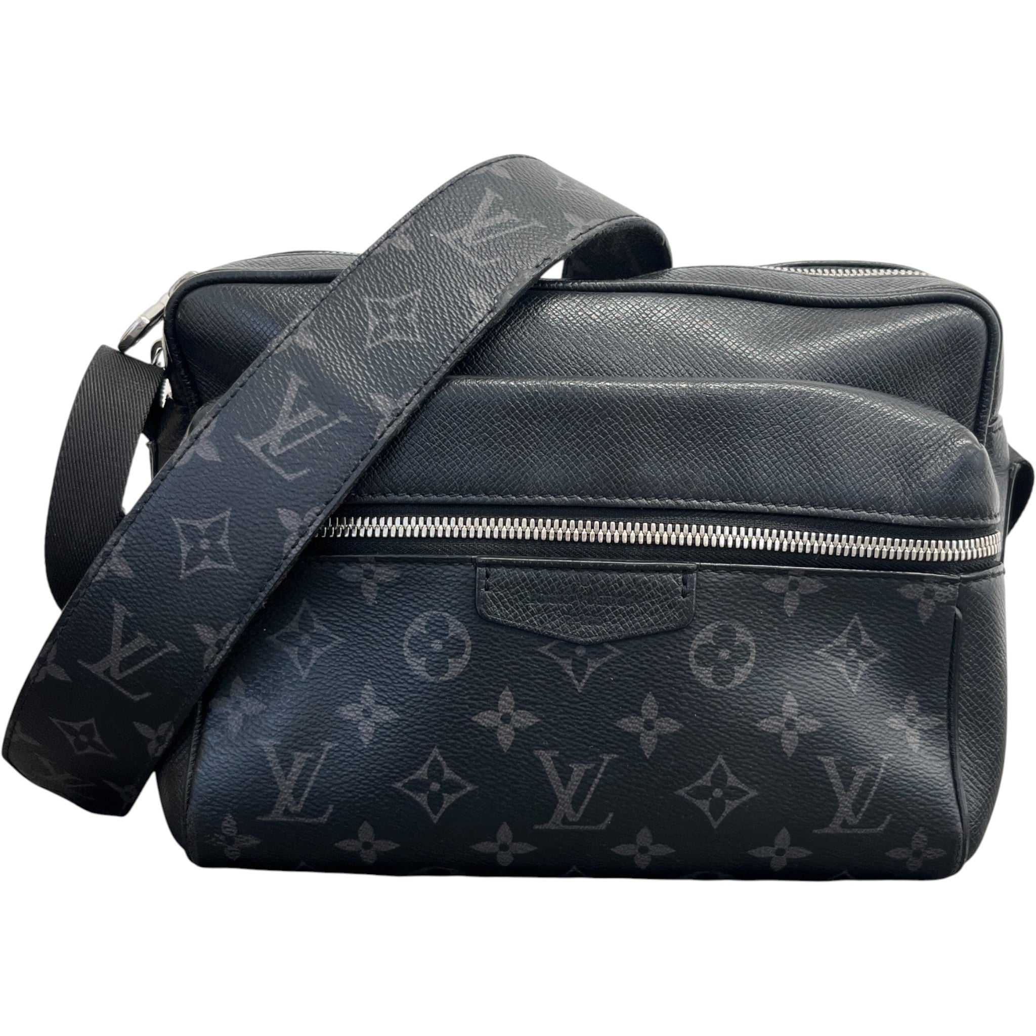 Men's Monogram Outdoor Messenger Bag Beige