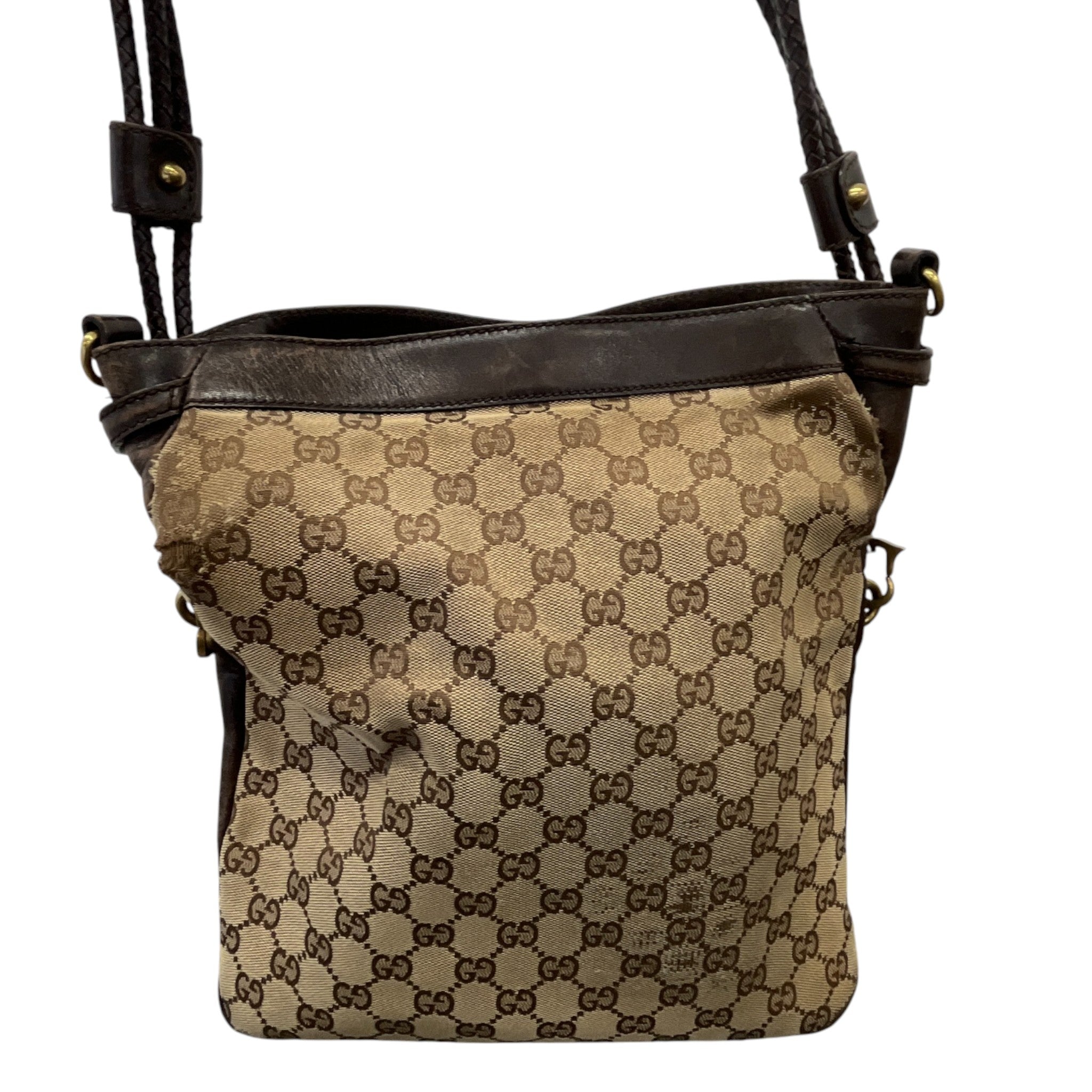 Women's Gg Canvas Handbag Brown
