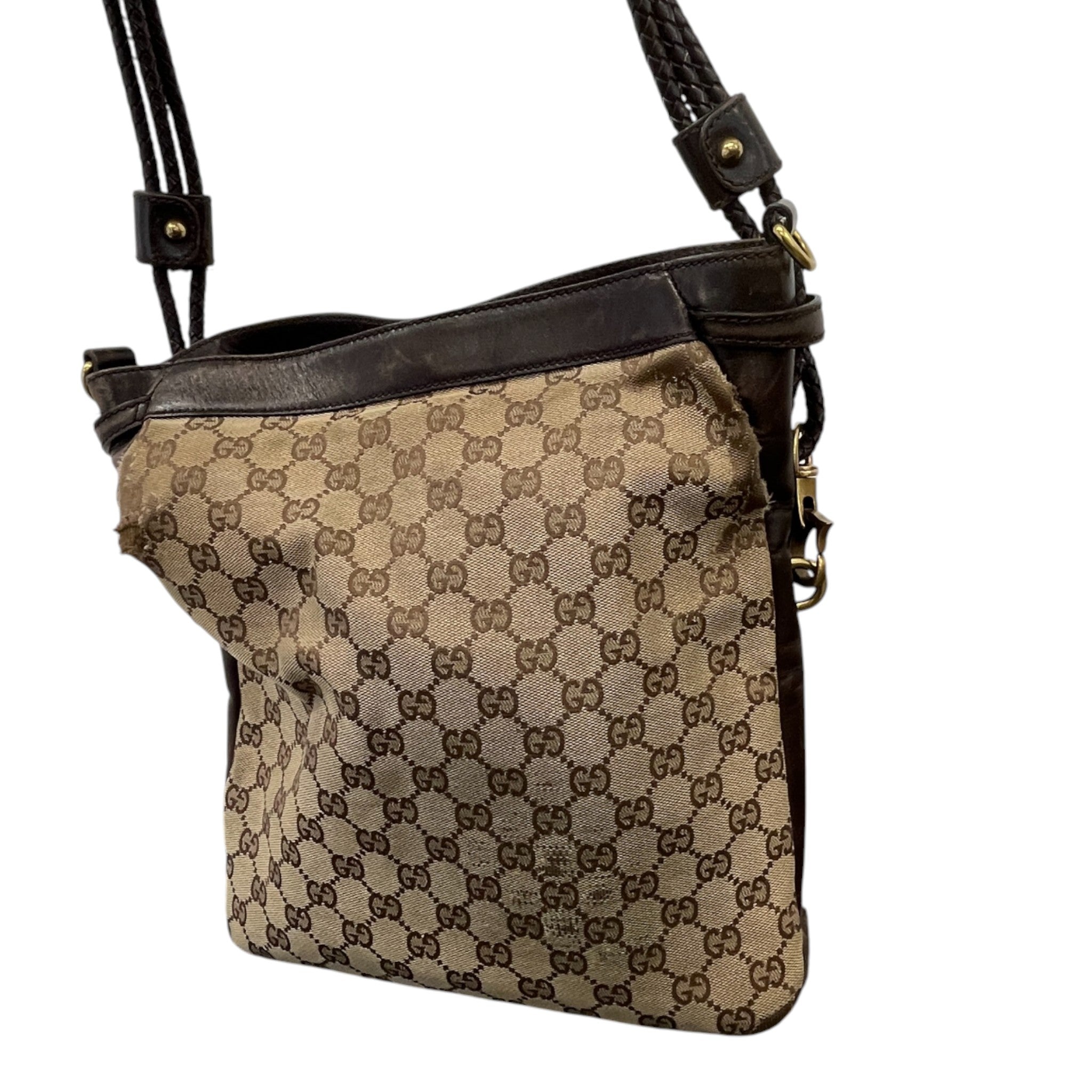 Women's Gg Canvas Handbag Brown