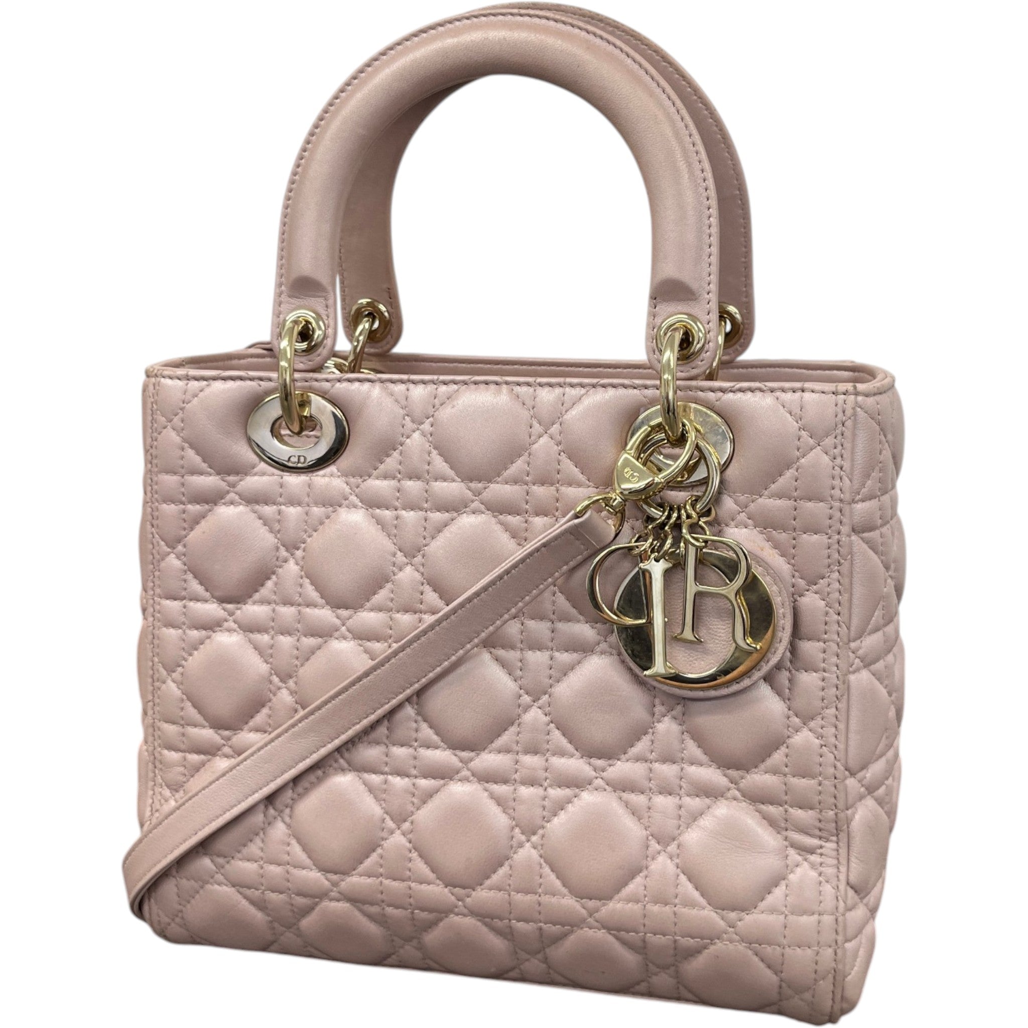 Women's Medium Lady Dior Bag Pink