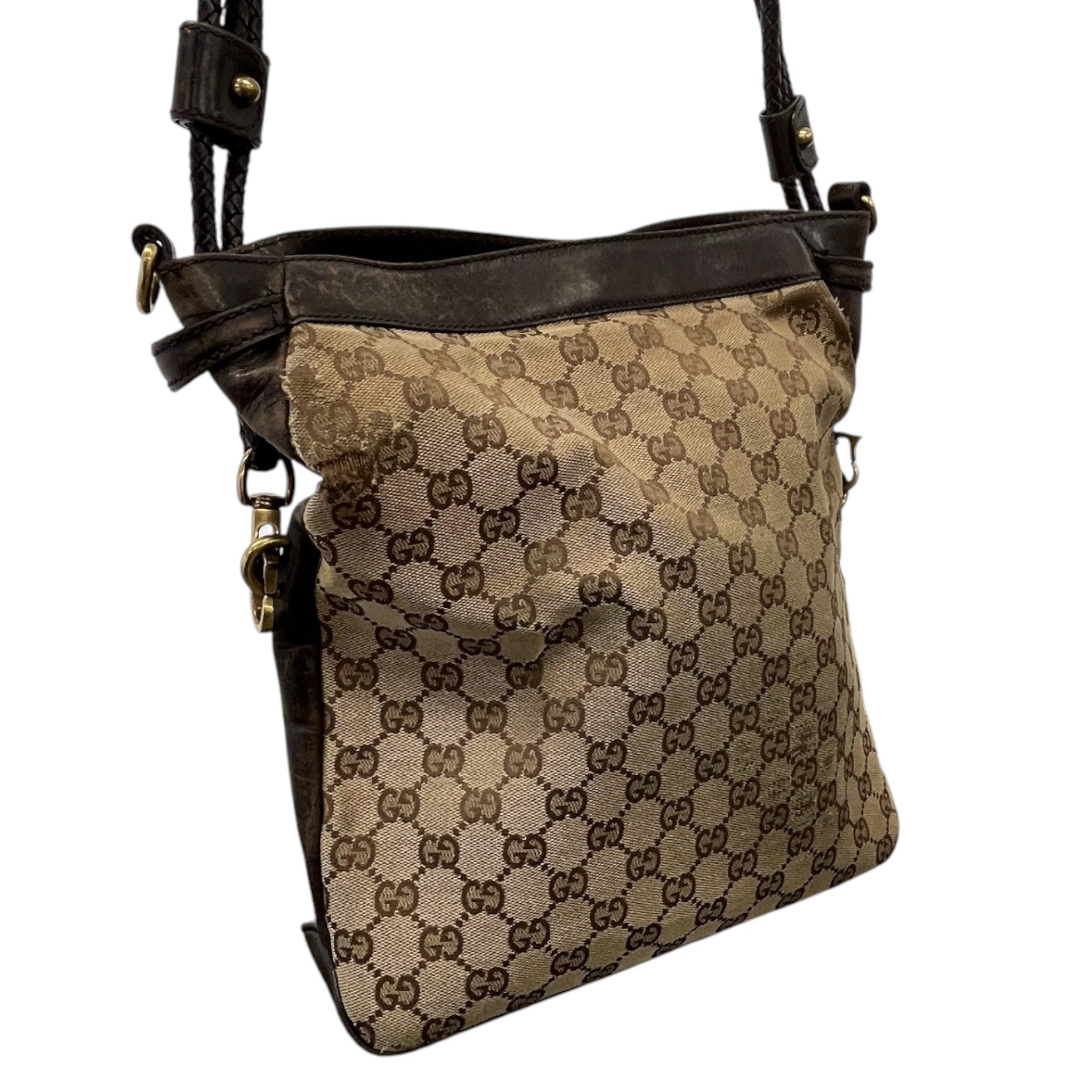 Women's Gg Canvas Handbag Brown