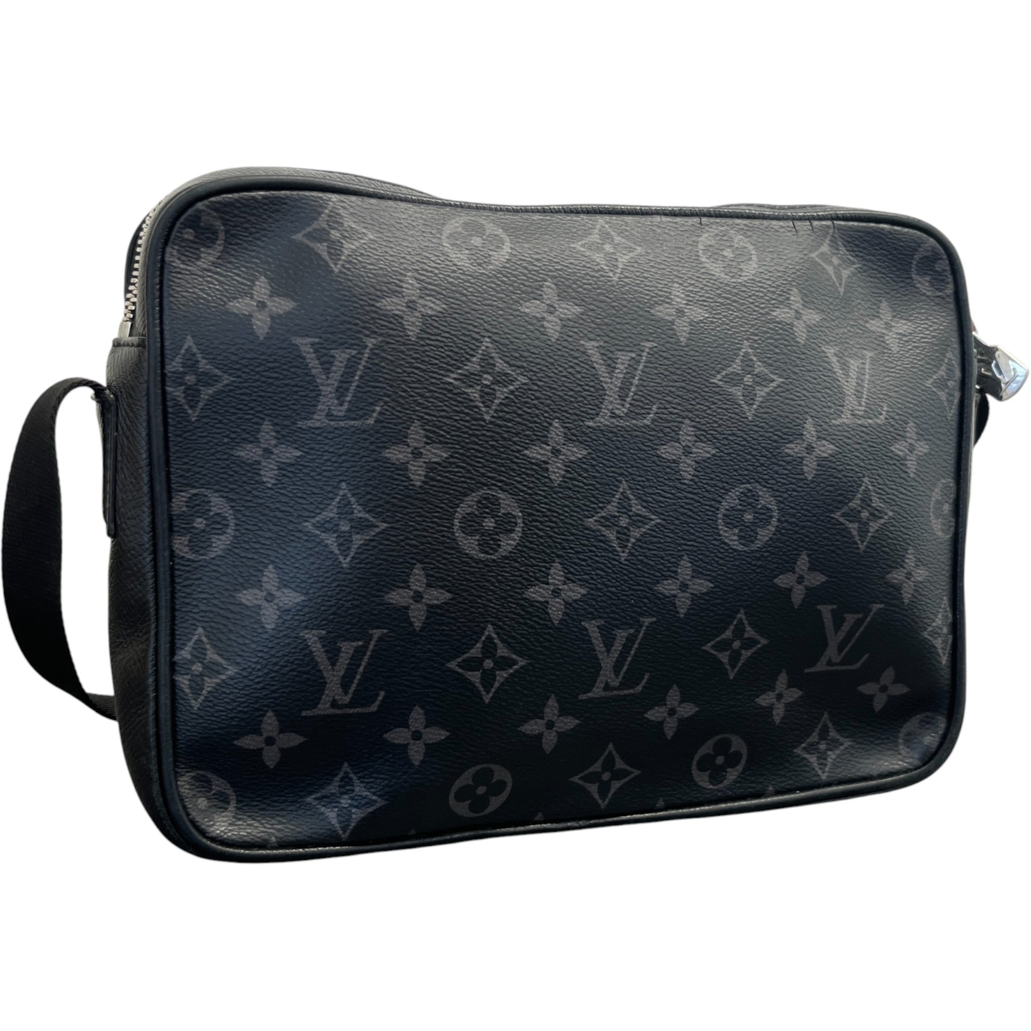 Men's Monogram Outdoor Messenger Bag Beige