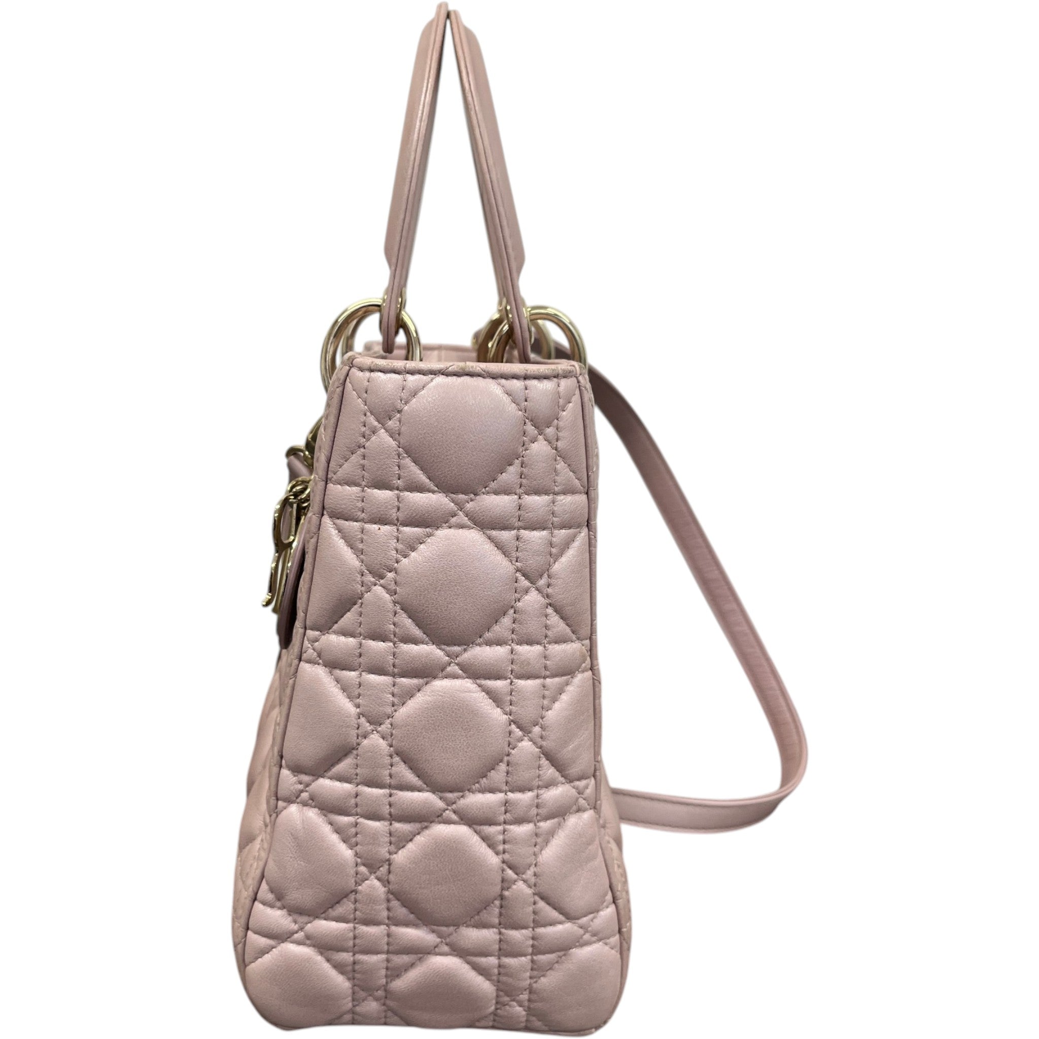 Women's Medium Lady Dior Bag Pink