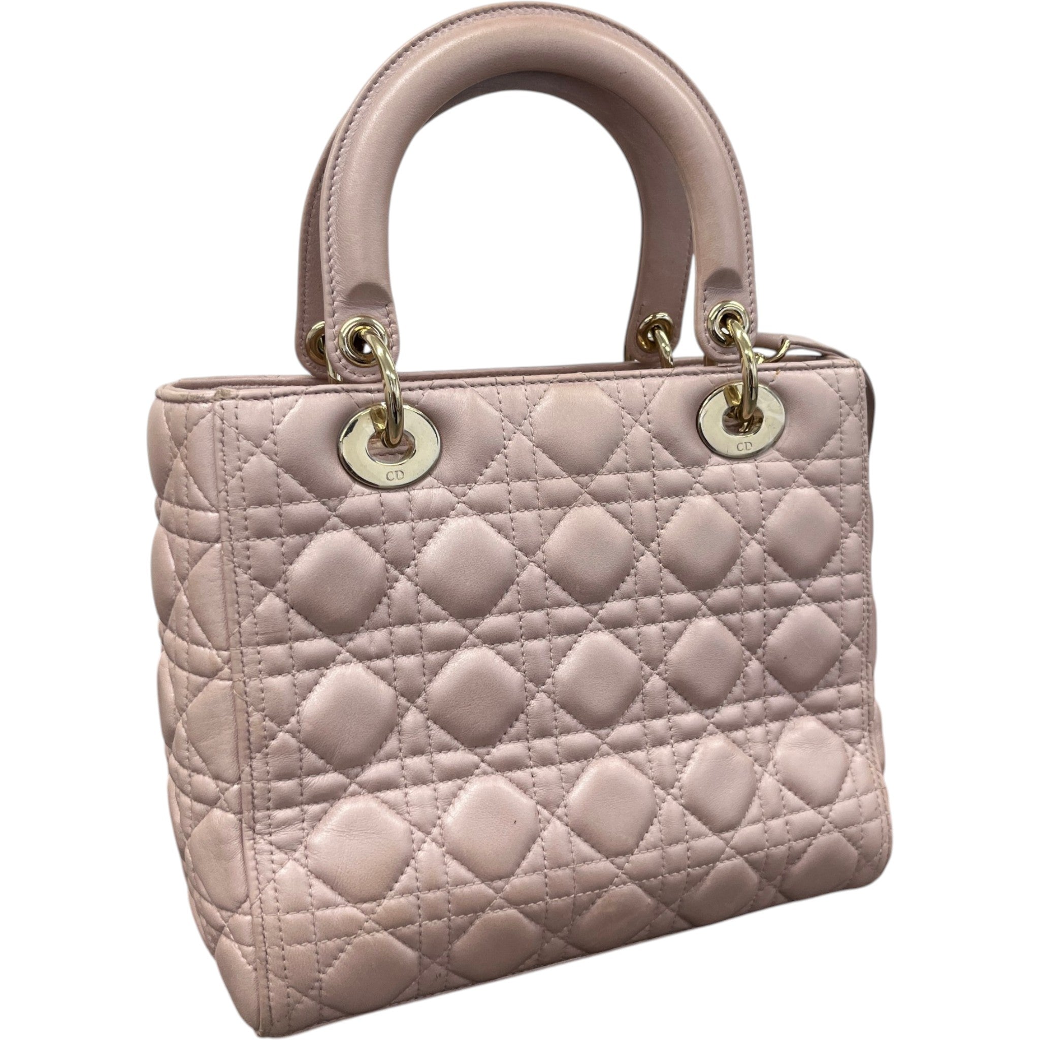 Women's Medium Lady Dior Bag Pink