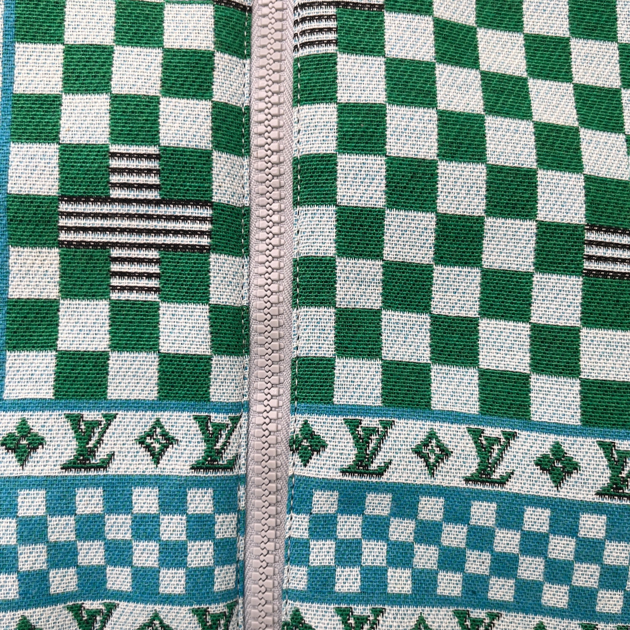 Men's Chic Blouson Jacket Green Size IT 52 / XL