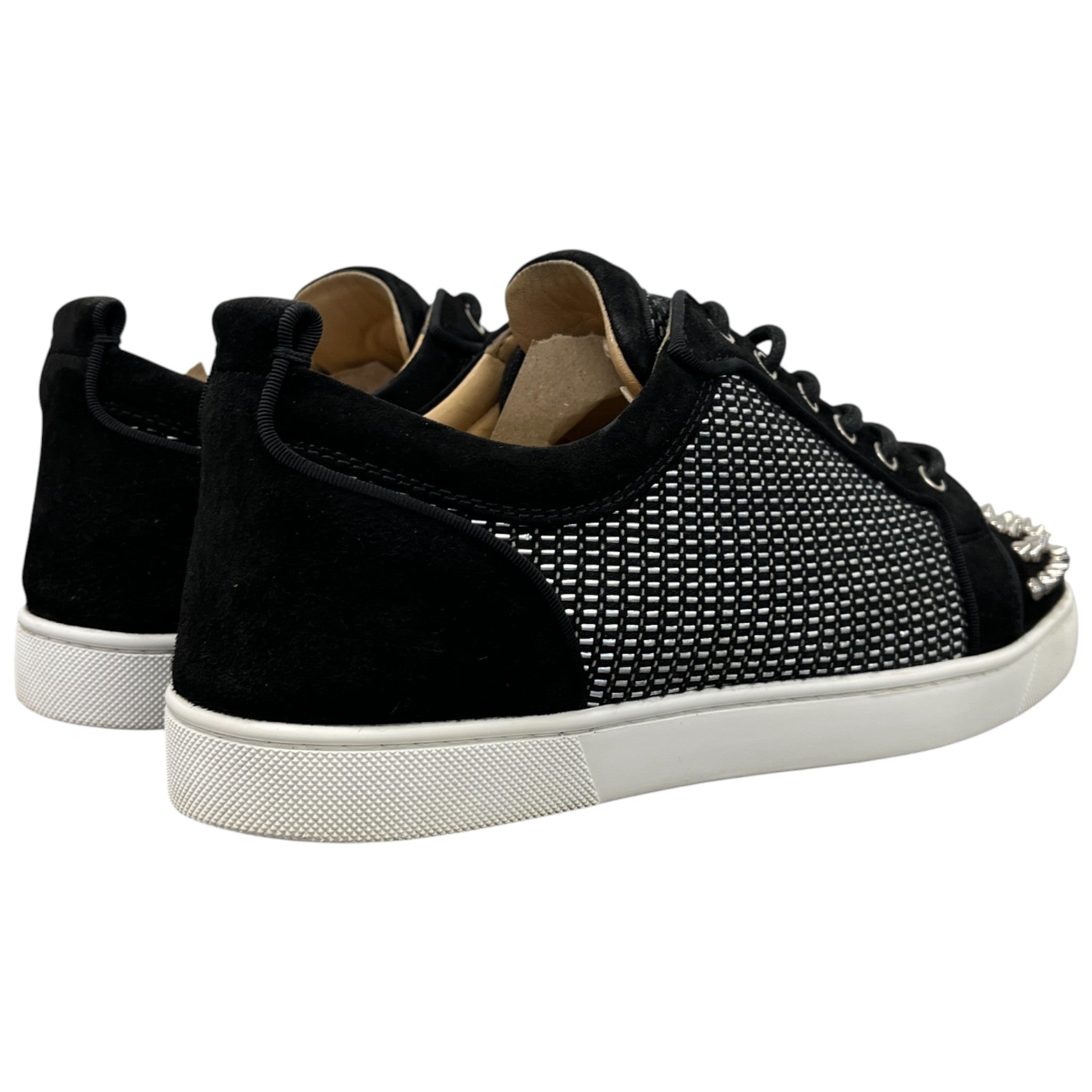 Men's Louis Junior Spikes Flat Low Trainers Black Size EU 42.5 / UK 8.5