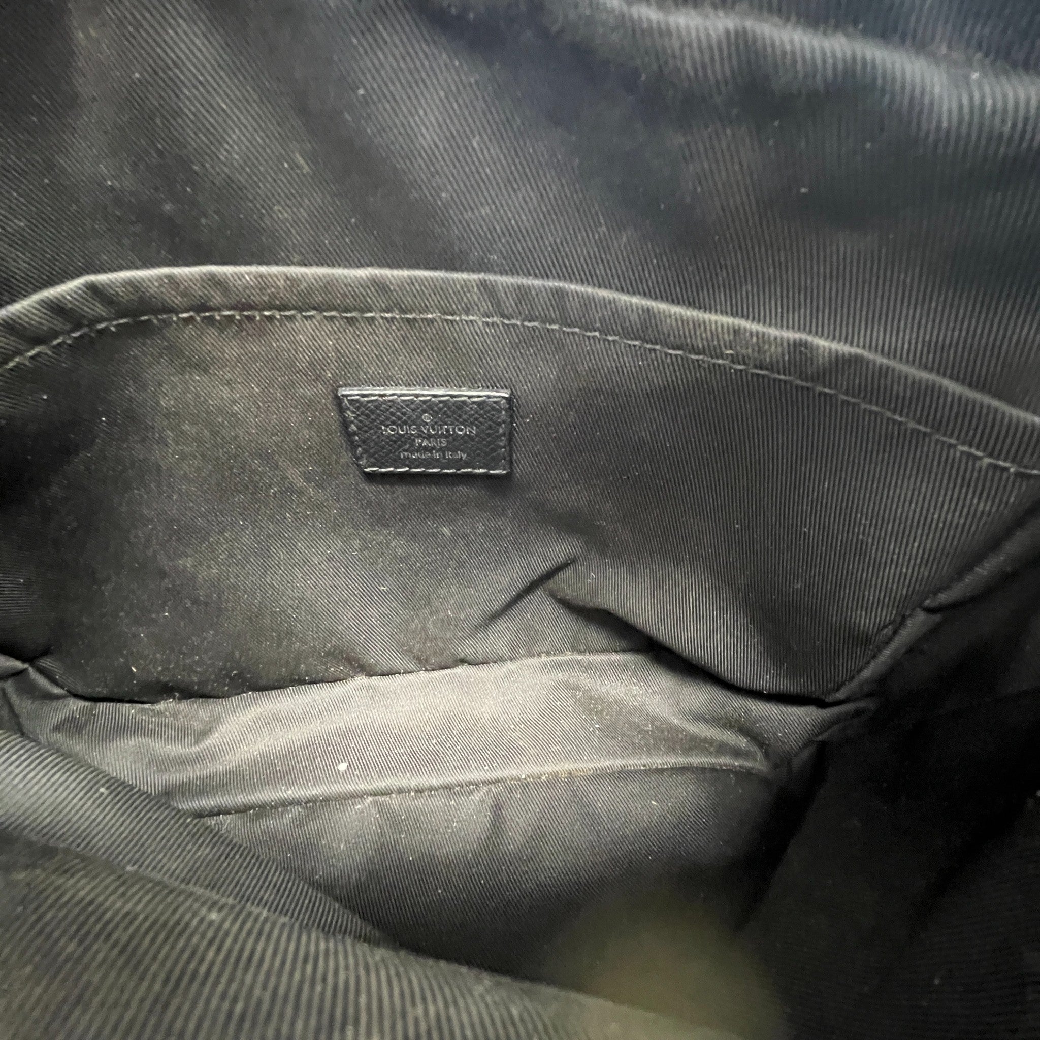 Men's Monogram Outdoor Messenger Bag Beige