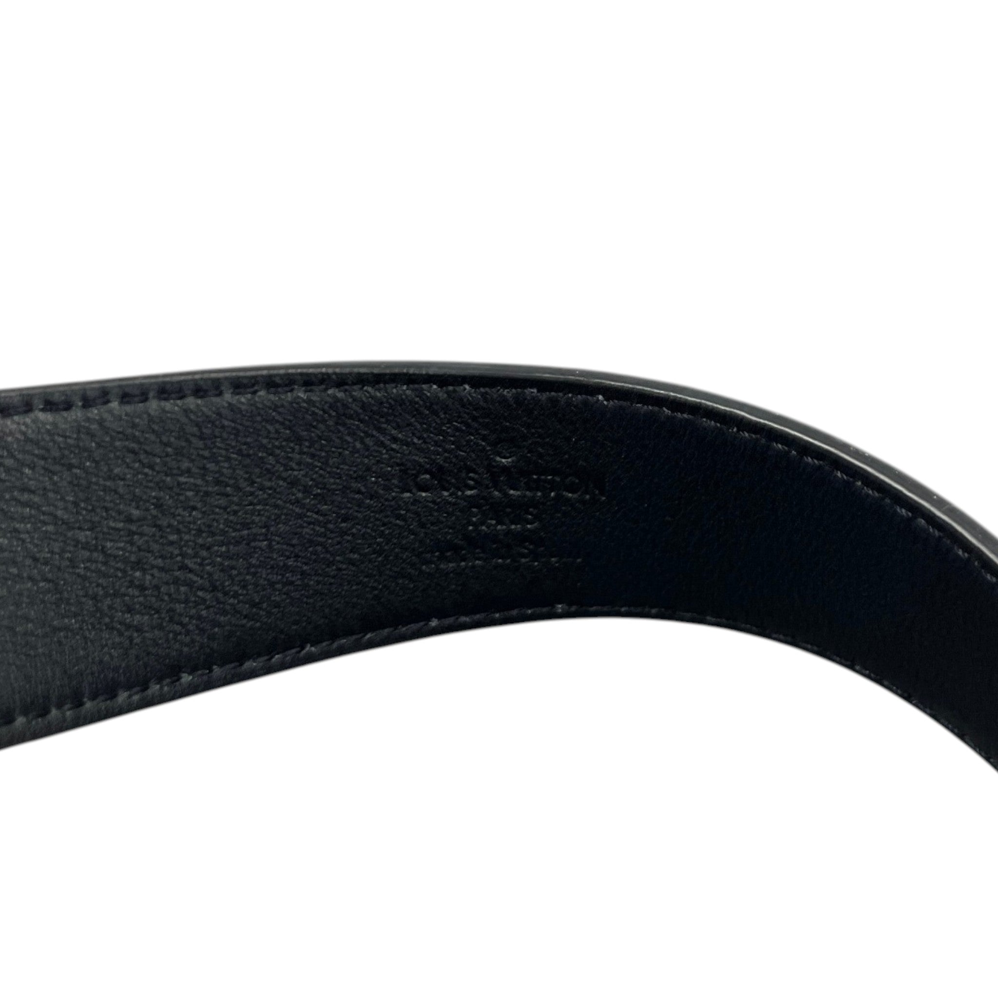 Women's Lv Twist Epi Belt Black Size 85CM / UK 10