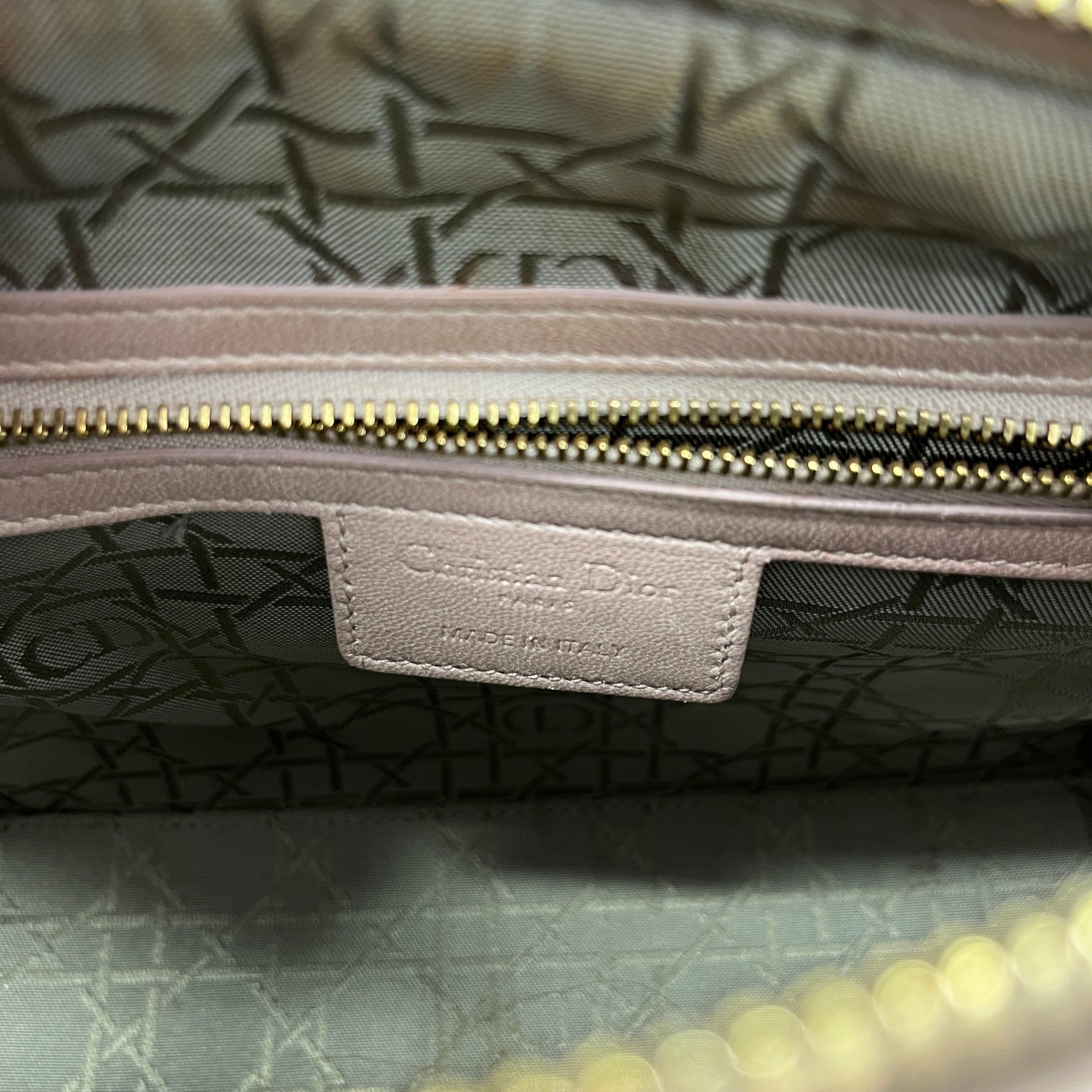 Women's Medium Lady Dior Bag Pink