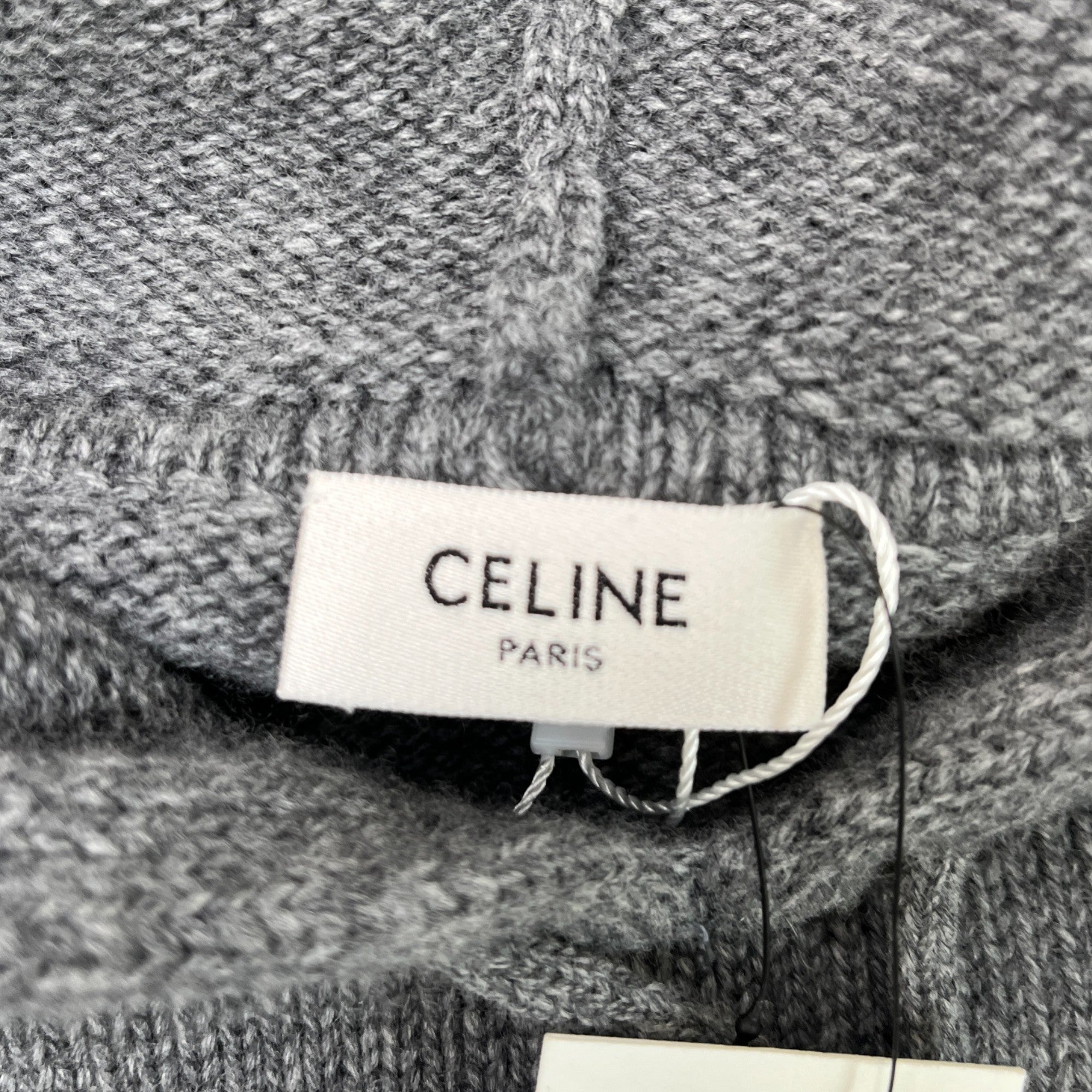 Men's Embroidered Logo Hoodie Grey Size M