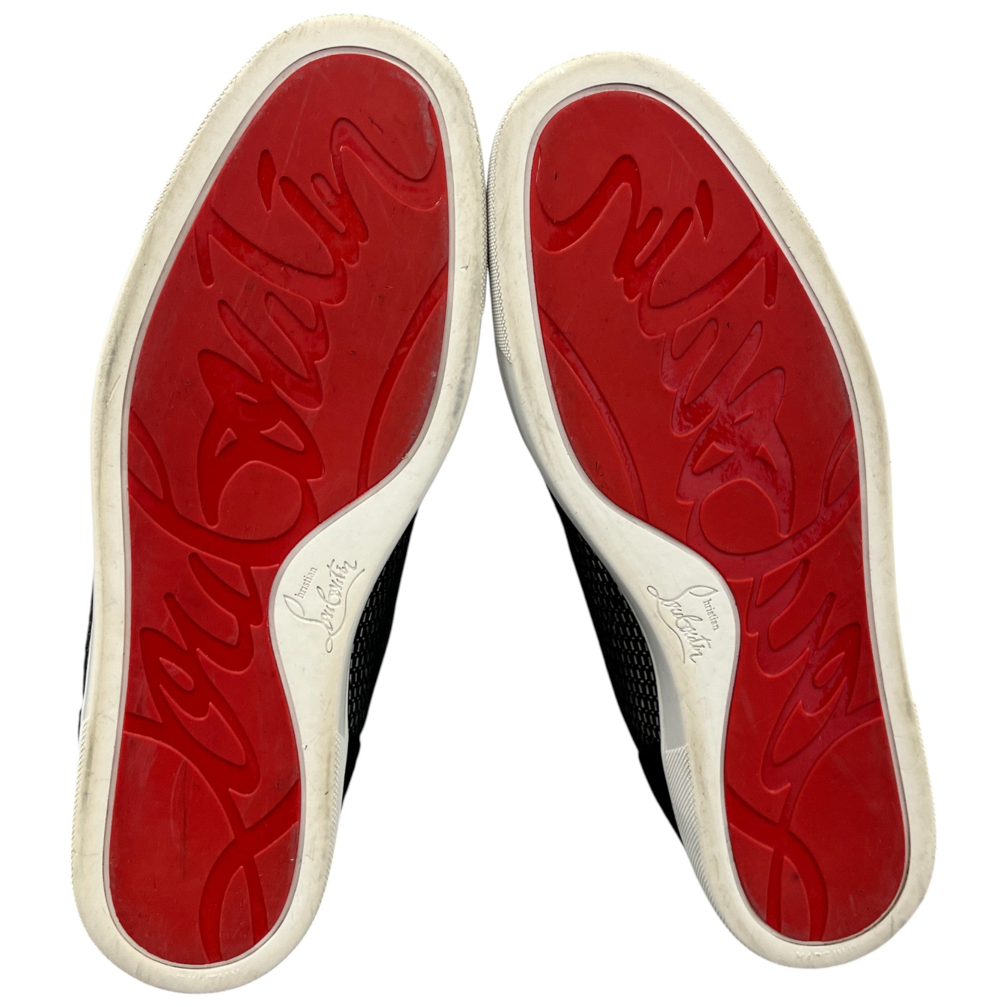 Men's Louis Junior Spikes Flat Low Trainers Black Size EU 42.5 / UK 8.5