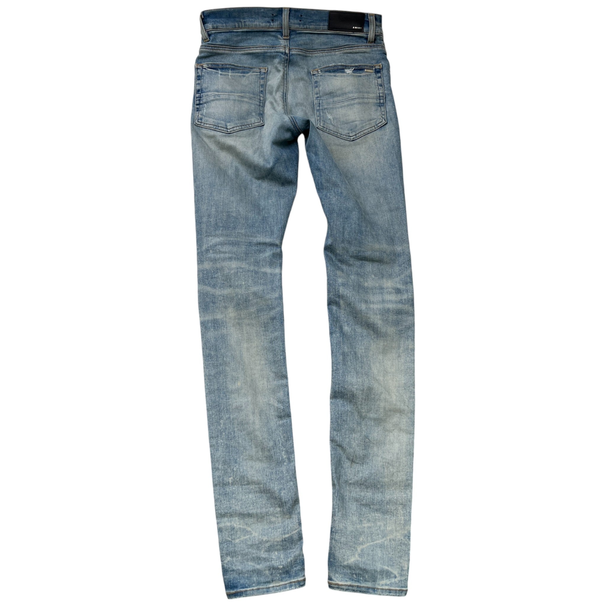 Men's Mx1 Distressed Jeans Blue Size Waist 30"