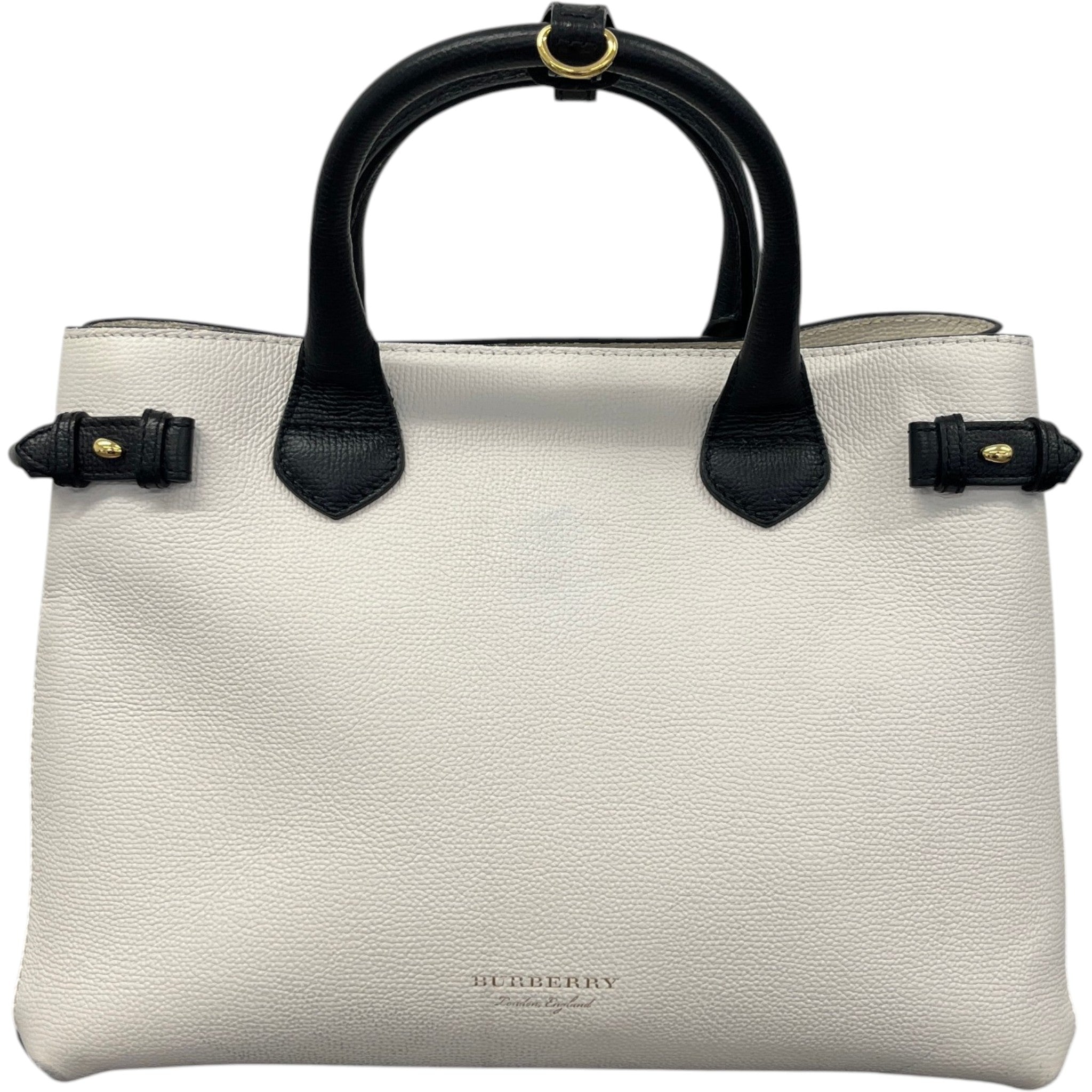 Women's Medium The Banner Tote Bag White